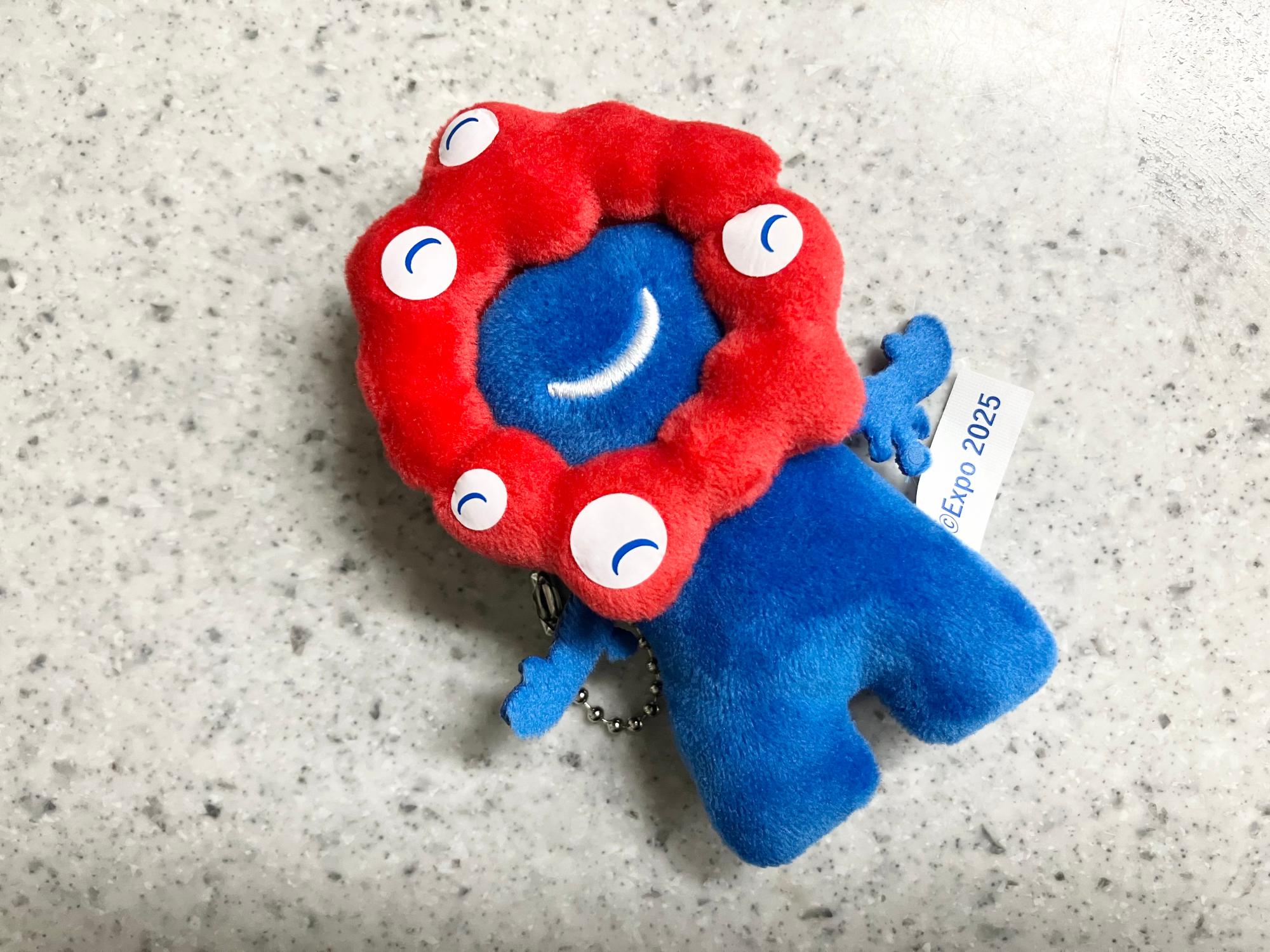 みゃくみゃく みゃくみゃく ぬいぐるみ 大阪万博 寝そべりミャクミャク