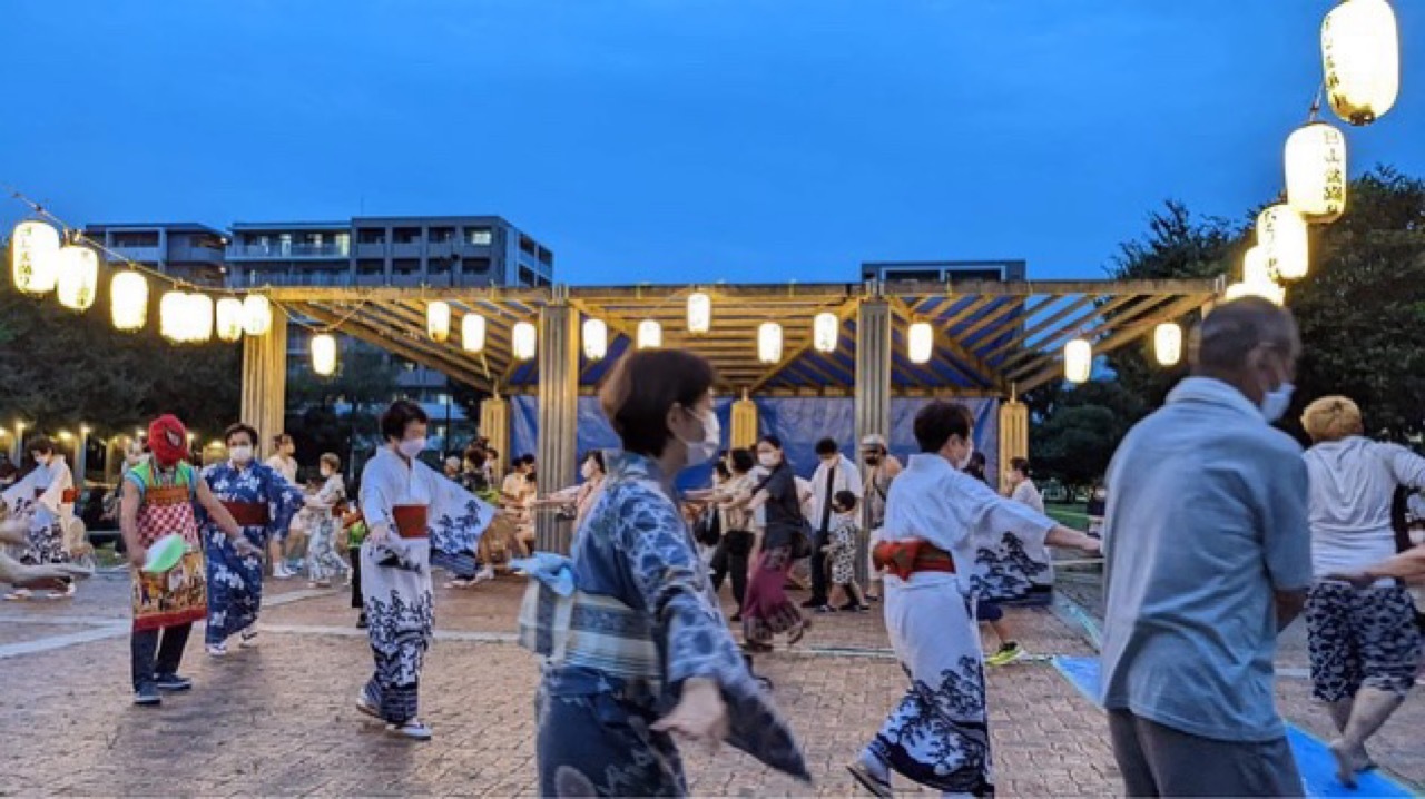 2022年「日山盆踊り」開催時の様子（提供：惣菜・肉の日山）