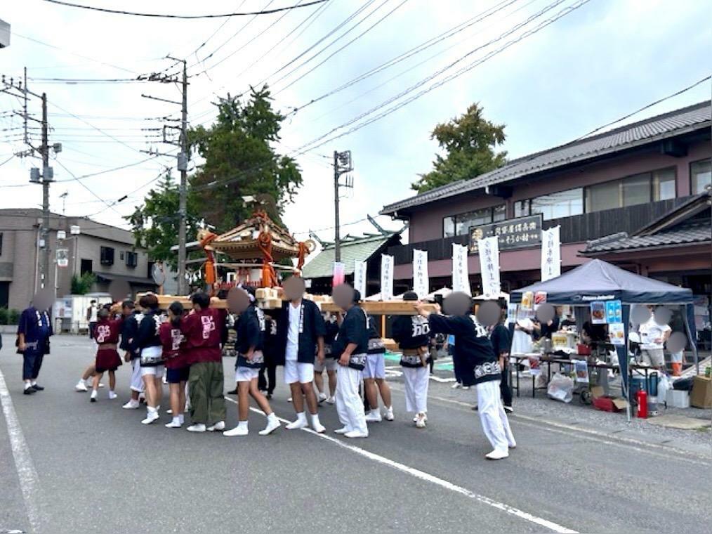 ２０２３年開催時の様子(提供：今様草加宿様)