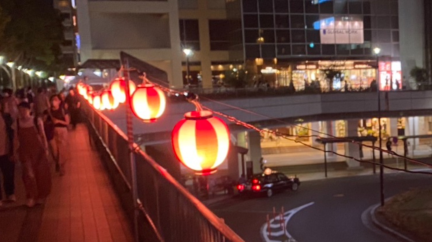 駅前で初開催！新ゆり夕涼み会でお祭り気分を味わいました(川崎市麻生