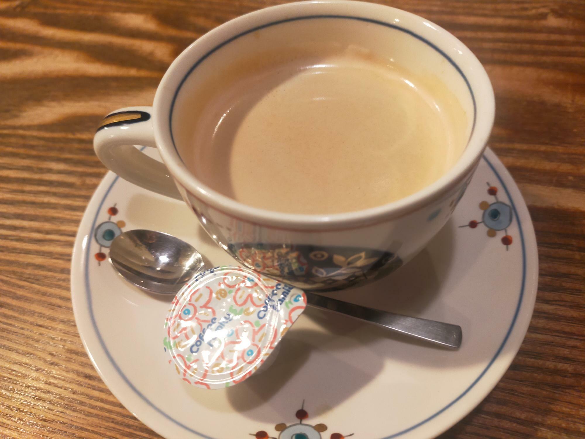 「れすとらん仔馬秋葉本店」のコーヒー