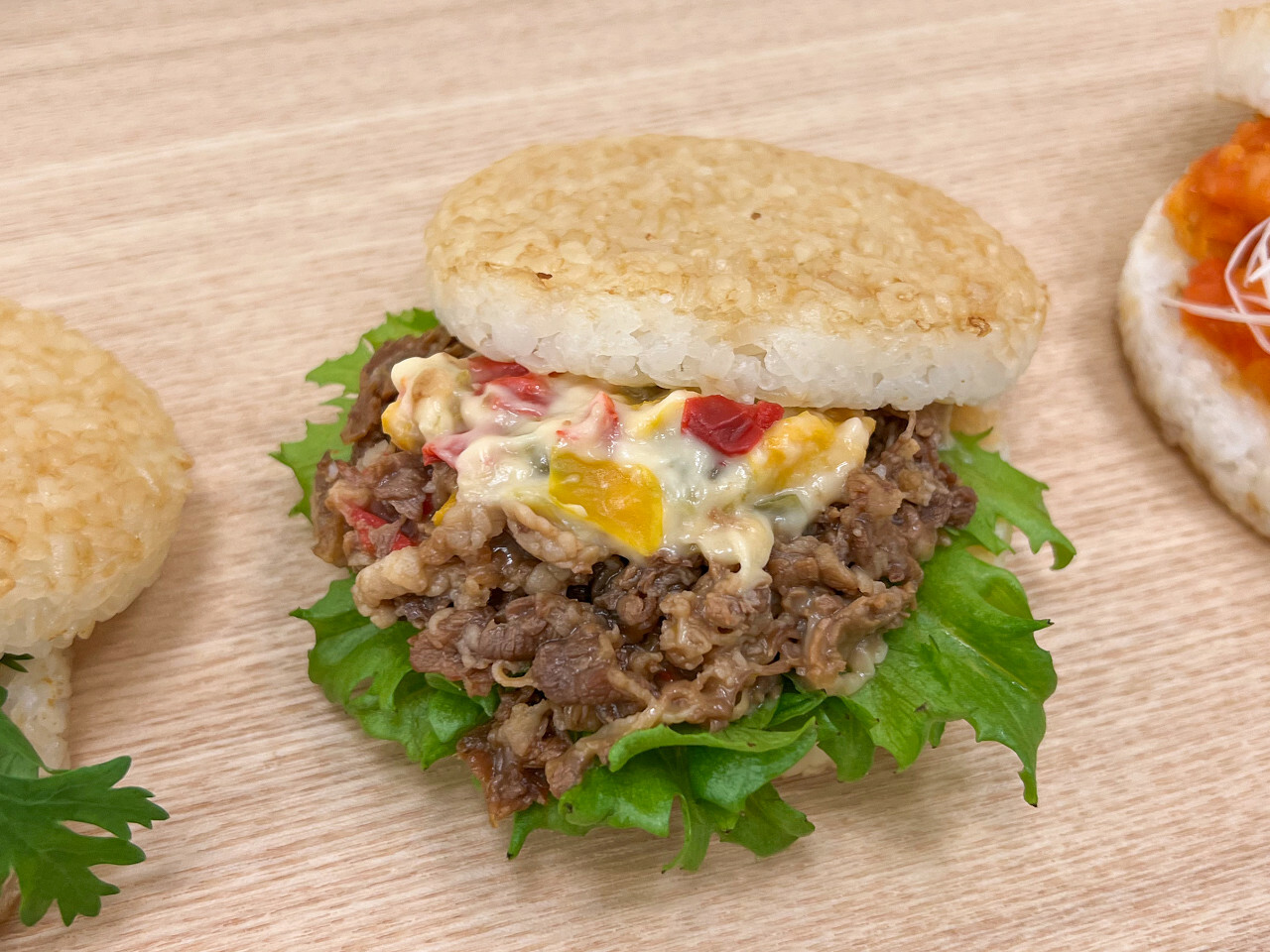 「モスライスバーガー ＜チーズ焼肉＞」（6個入り 3300円）