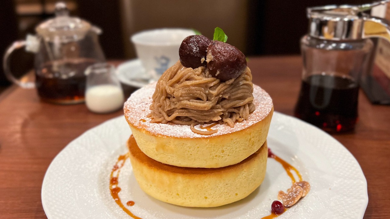 星乃珈琲店】今年も登場！秋季限定「栗のスフレパンケーキ」実食レポ