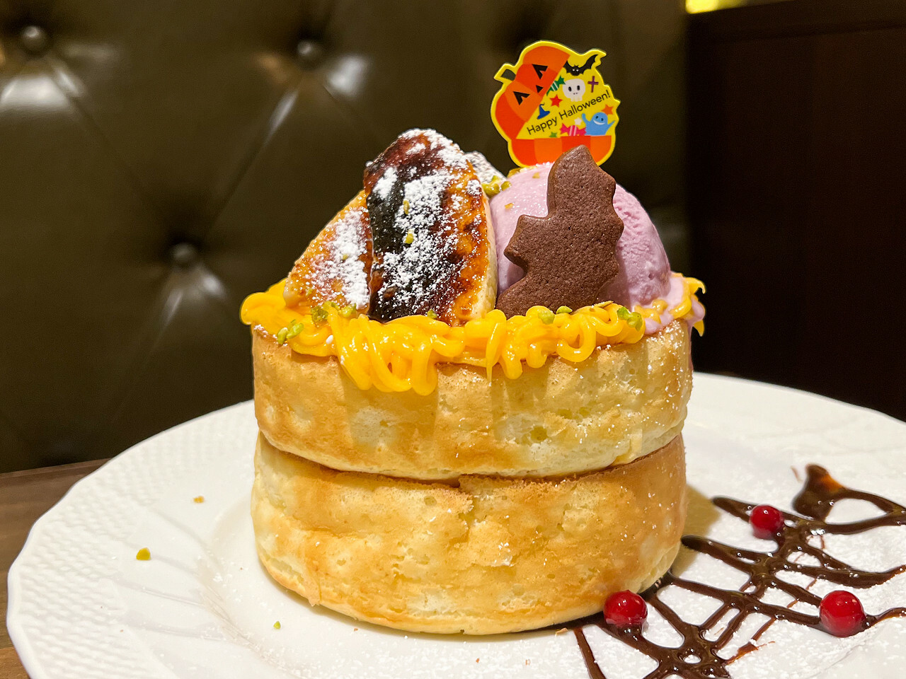 星乃珈琲店】今年も登場！「ハロウィンスフレパンケーキ」実食レポ