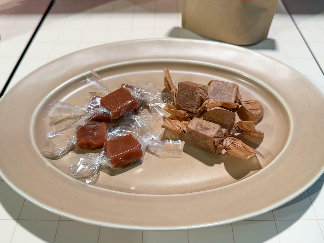 「Caramel mou chocolat（キャラメル・ムー・ショコラ）」8個入り（2種×4個）1080円