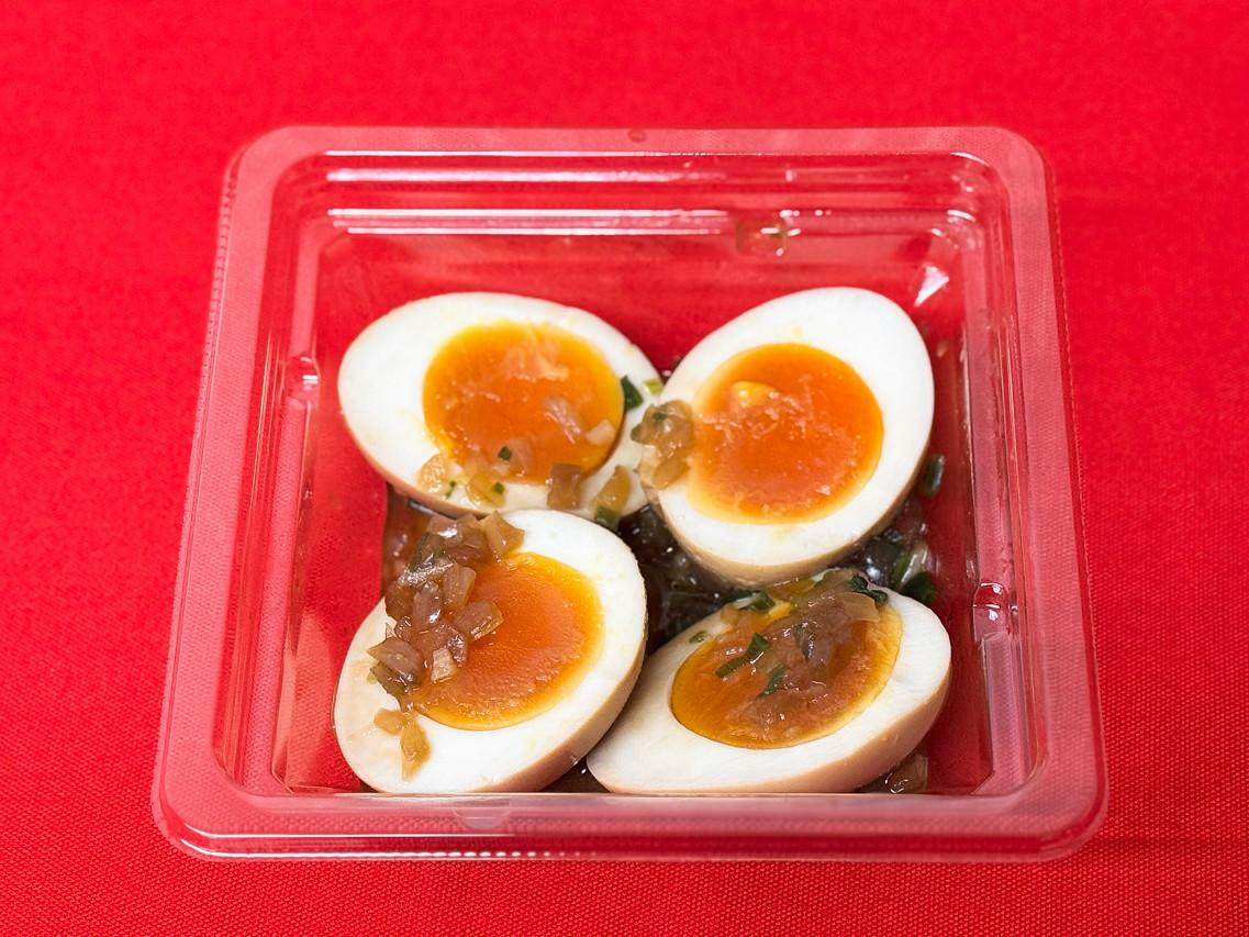 「ねぎだれで食べる旨辛たまご」税込333円