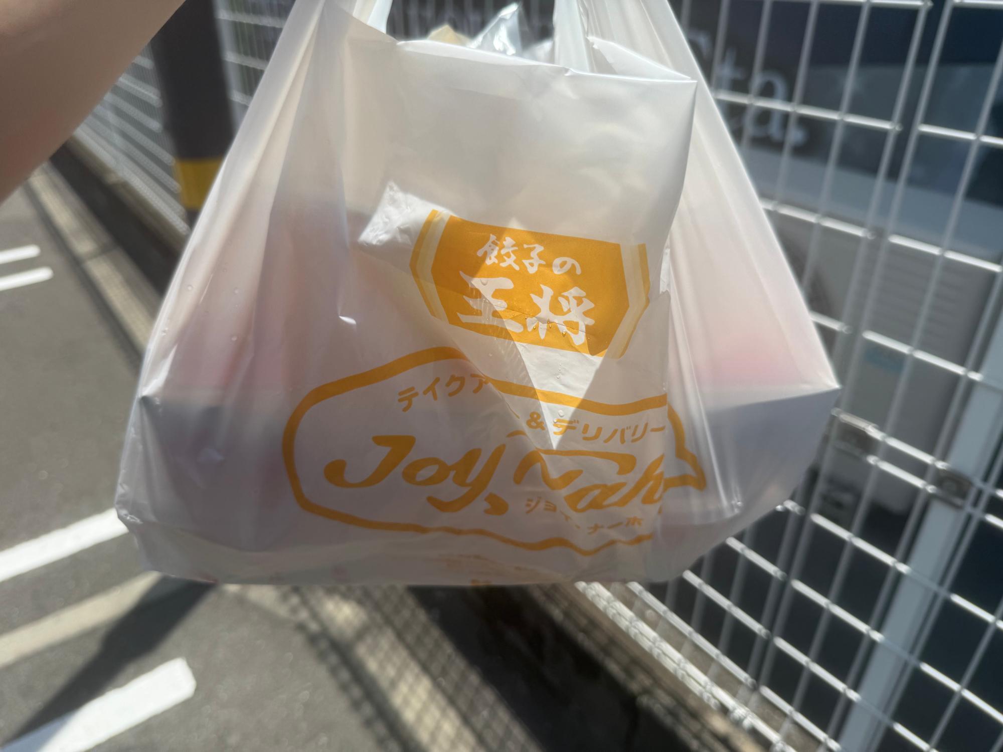 実際にテイクアウトしたもの