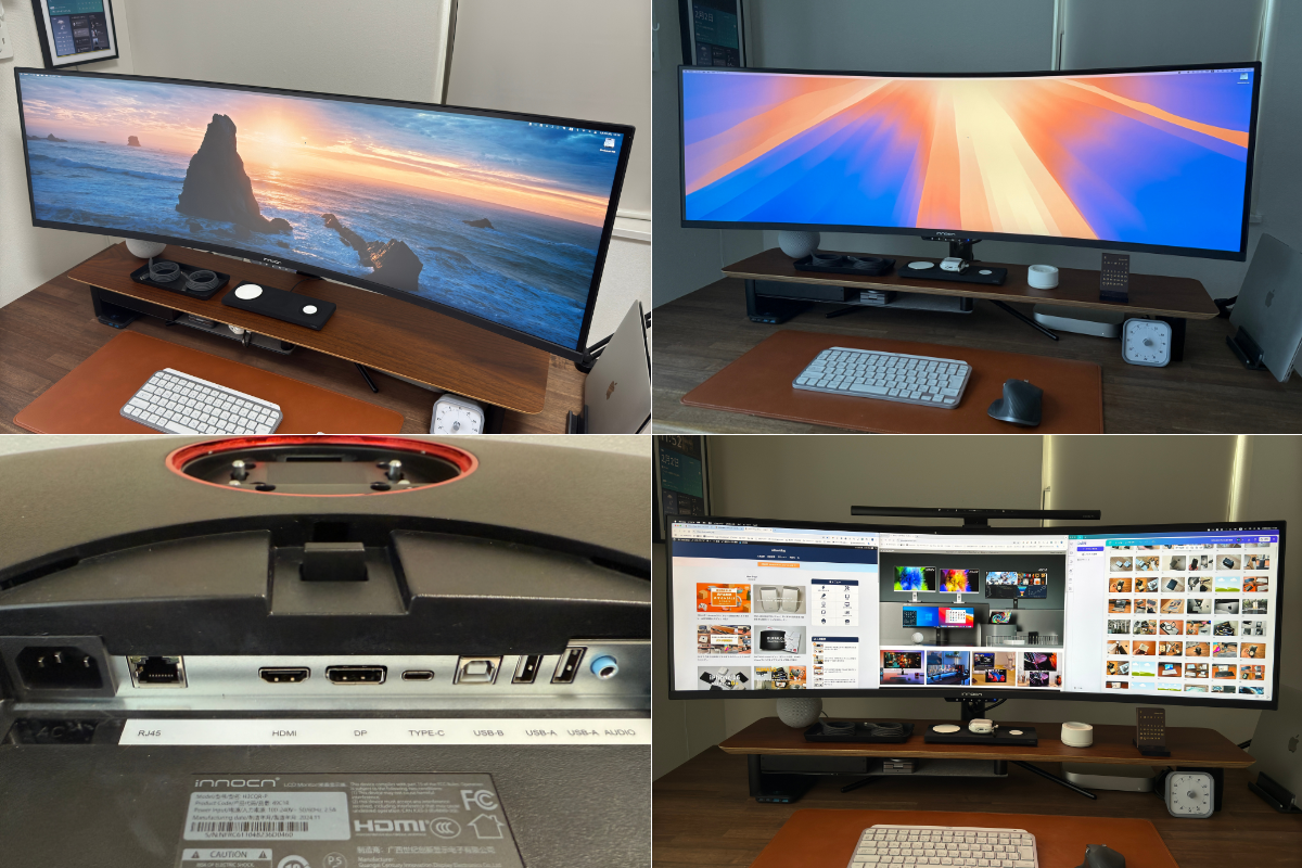 INNOCN 49C1Rレビュー！8万円台で手に入る49インチ超曲面モニターで