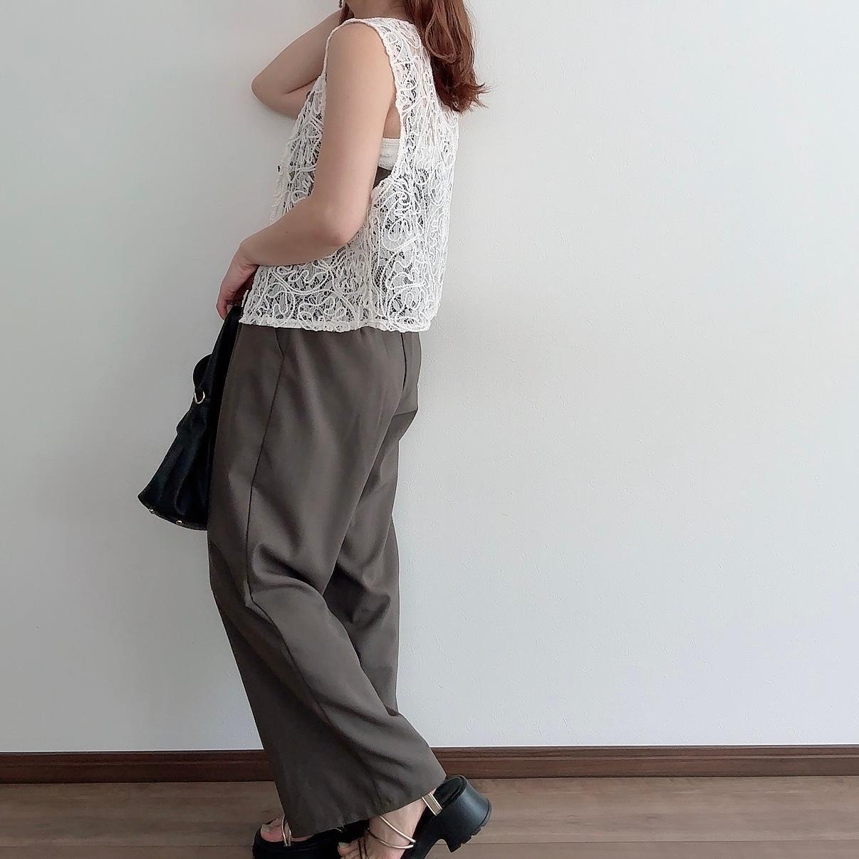 ベスト ジレ コード刺繍ベスト レディース cepo ベスト ジレ 「セットアップ対応」ニットコード刺繍ベスト