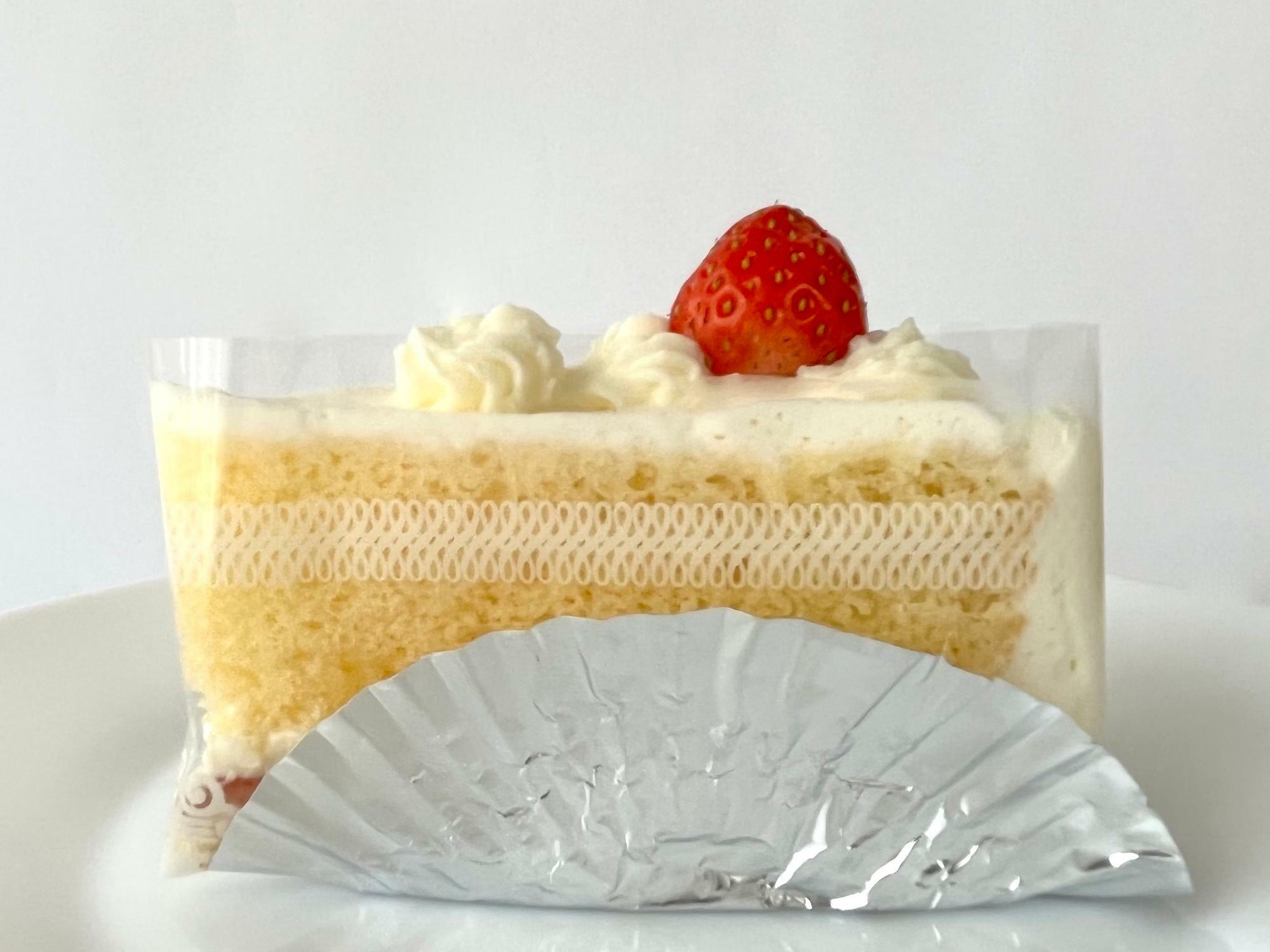 ▲ 「ケーキショップ アカマ」のいちごショートケーキ