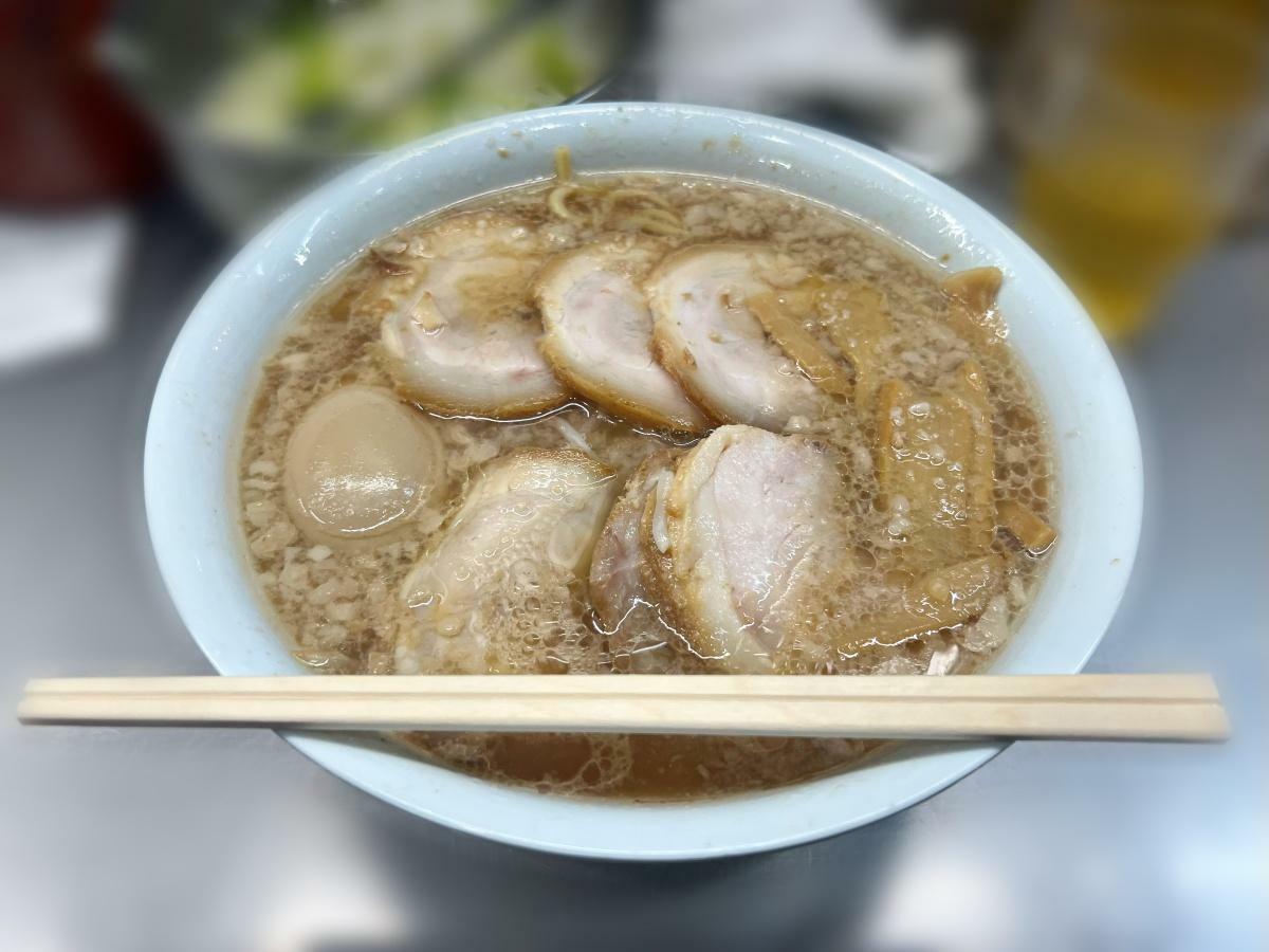 チャーシュー麺＋味玉