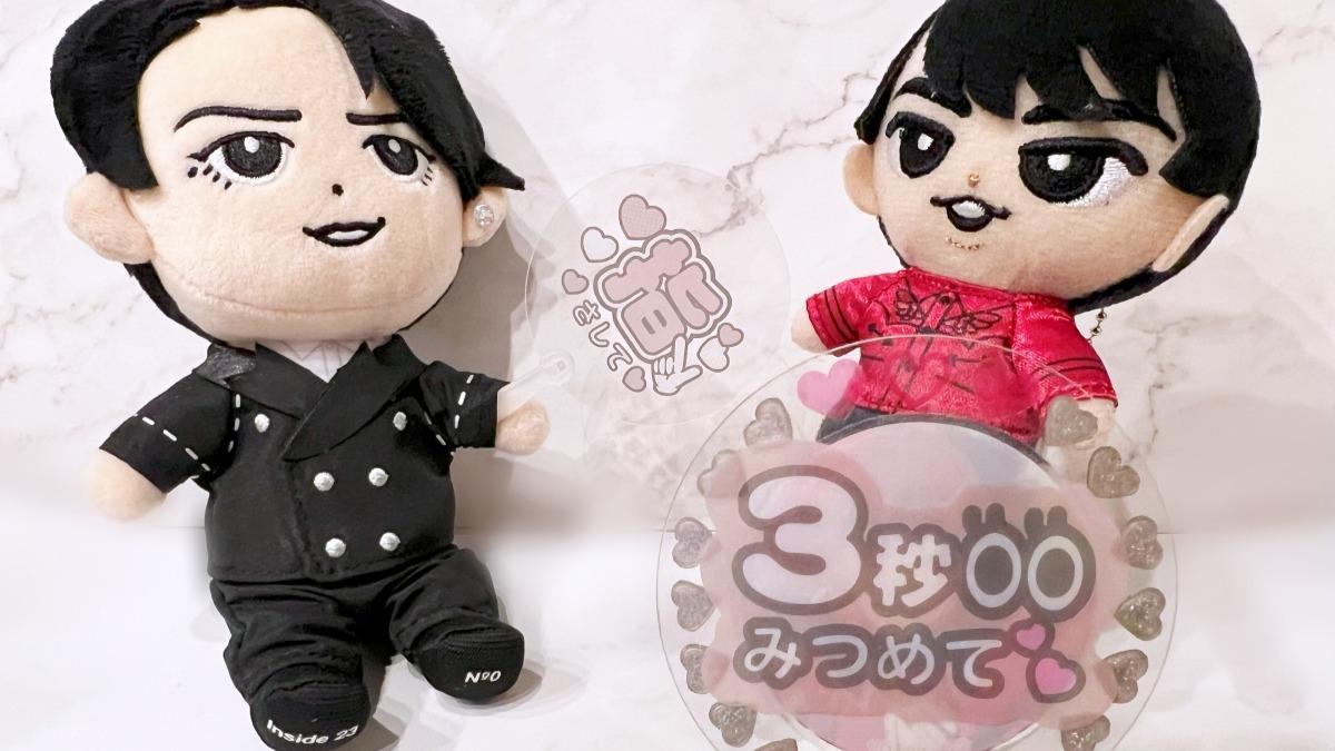 キャンドゥ】新発売のぬいぐるみ用「透明ミニうちわ」可愛すぎる