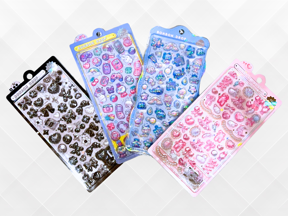 ボンボンドロップシール正規品 たまごっち4種類 miniサンリオ8種類