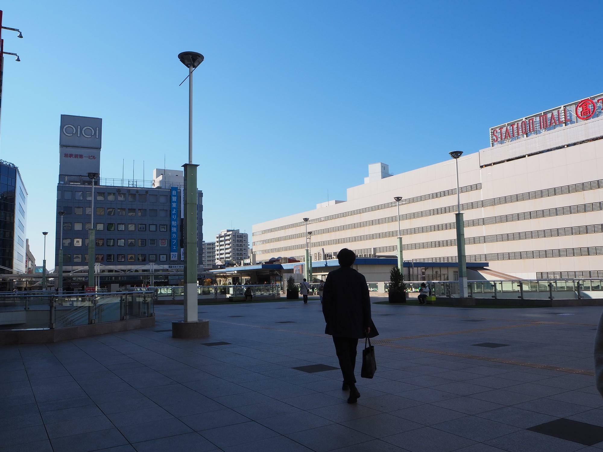 柏駅東口ダブルデッキ