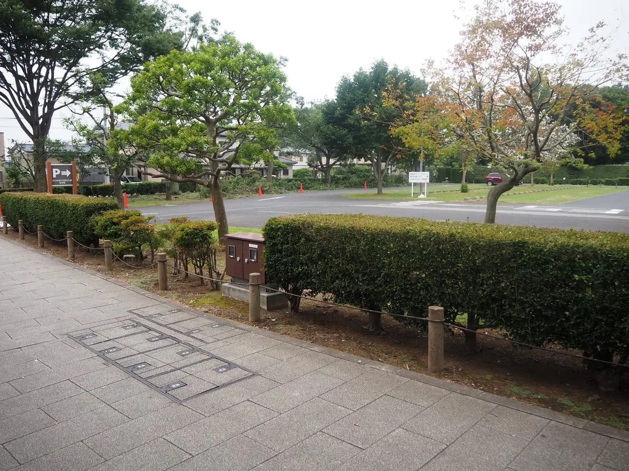 旧吉田家住宅歴史公園の駐車場