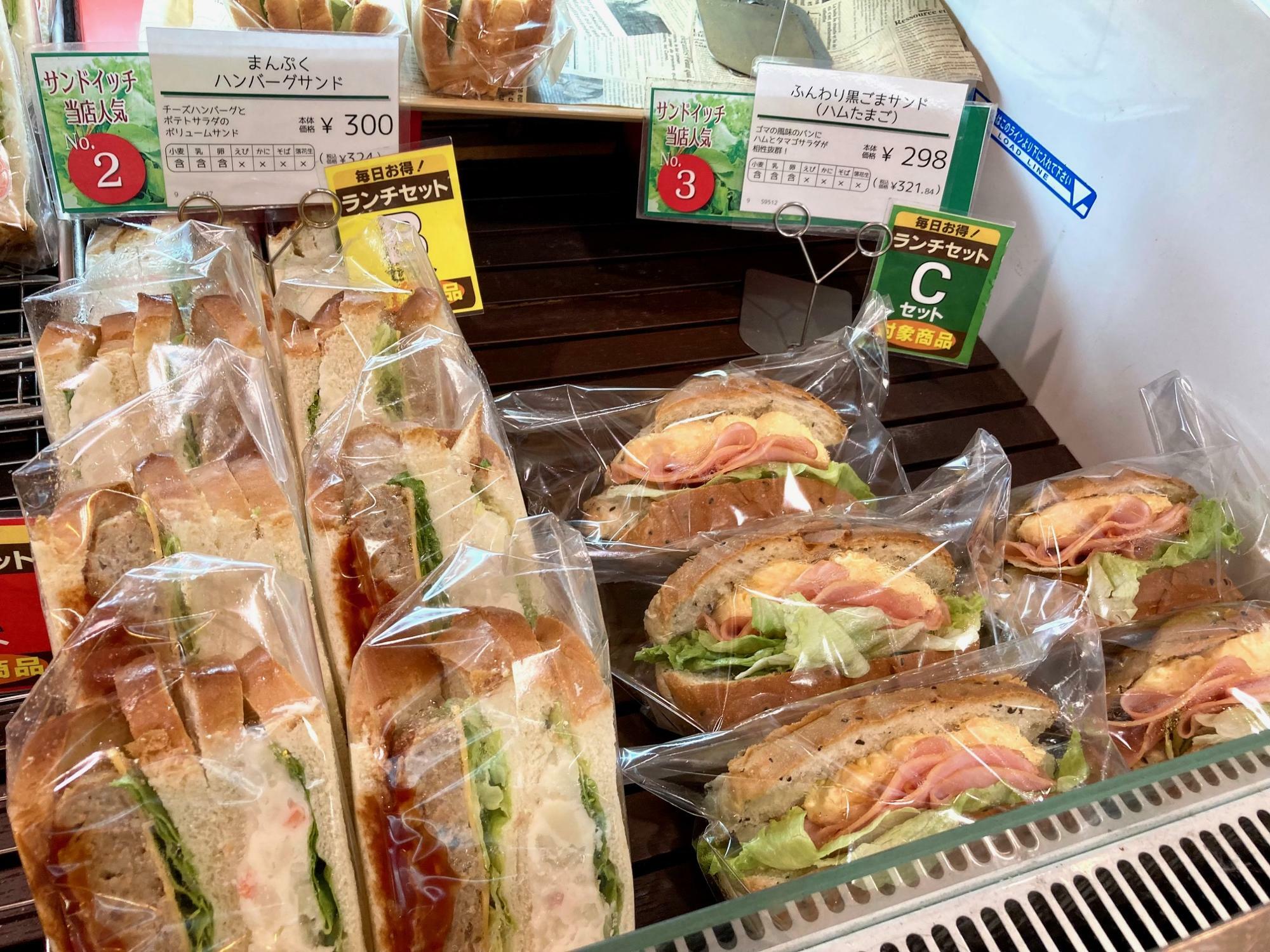 「B’s CAFE（ビーズカフェ）柏店」のおすすめサンドイッチ