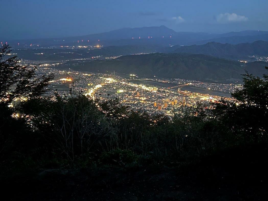 上田には夜景スポットがいっぱい！