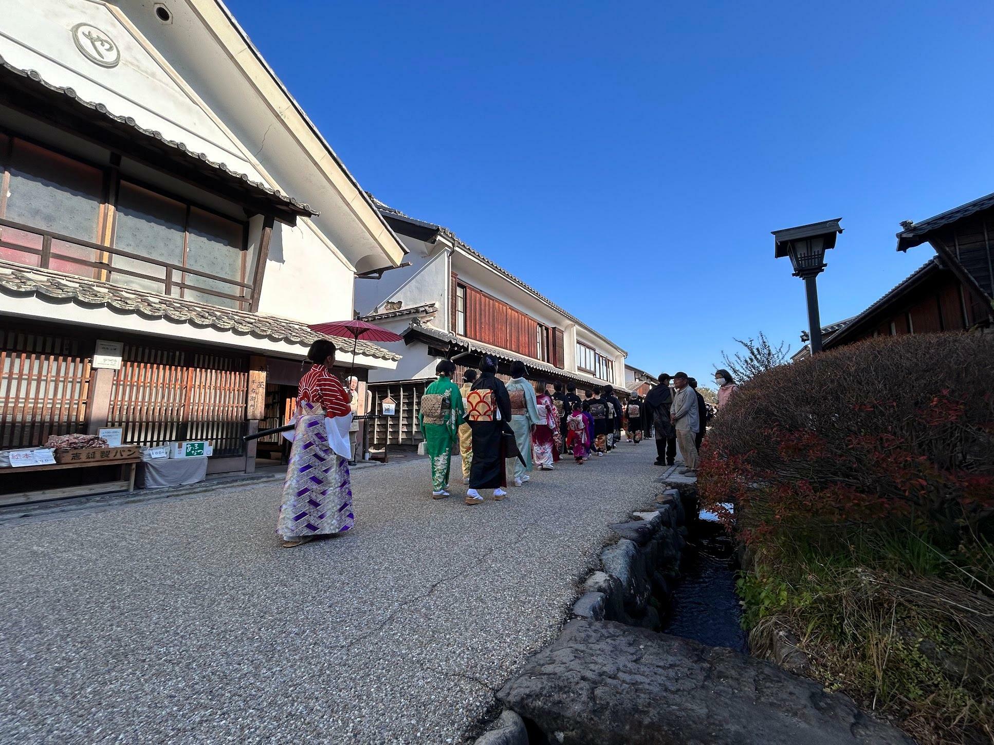 映画のセットのような景色が歩ける海野宿（東御市）