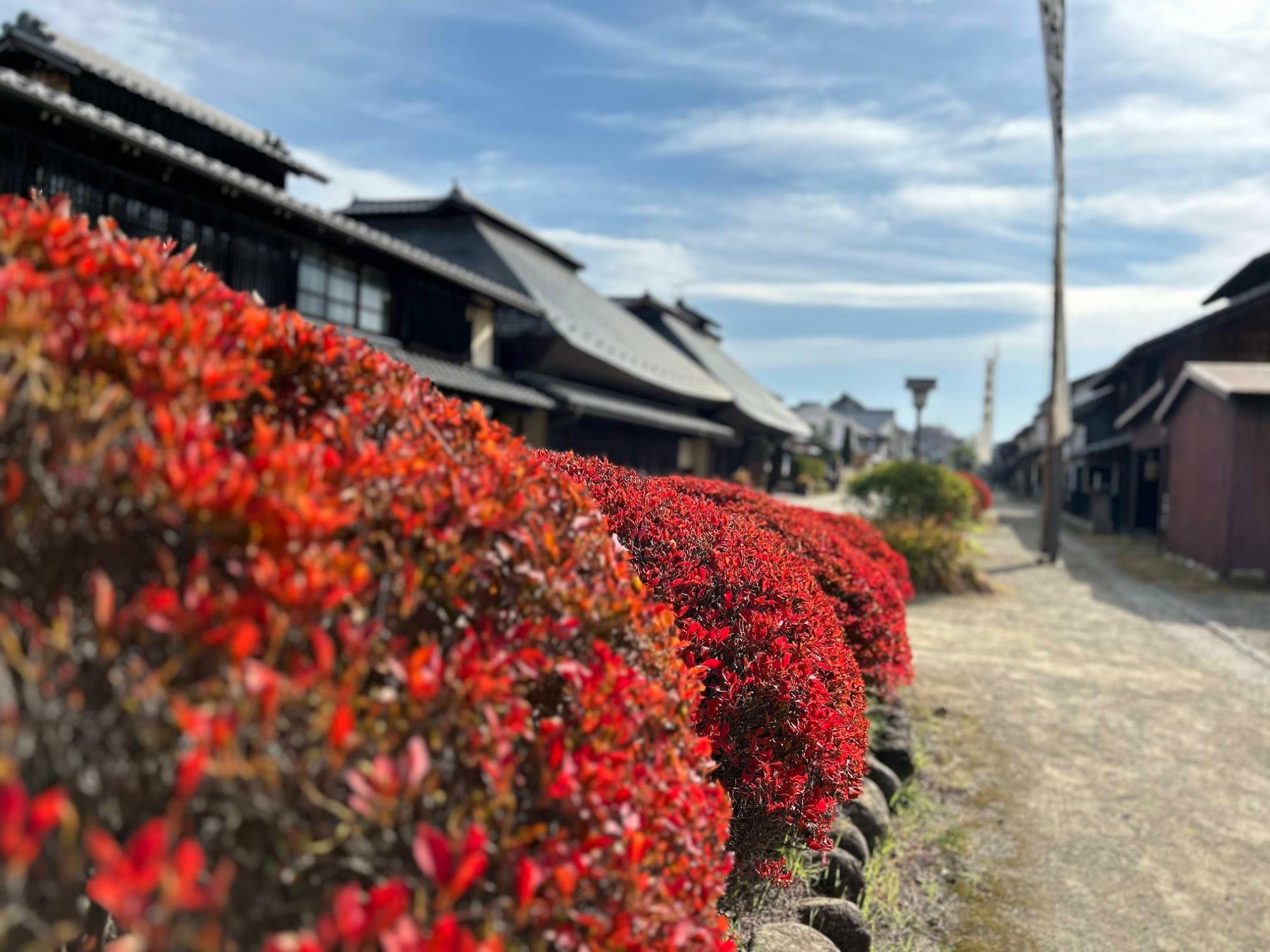 海野宿の景観　ここにしかない特別な美しさと感動があります