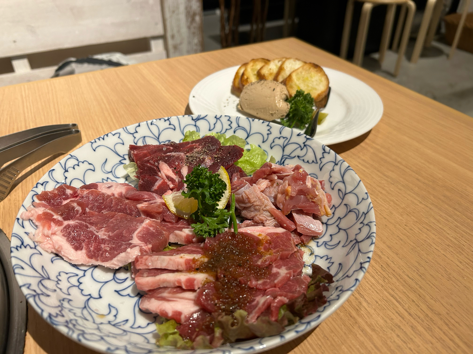 栗豚が甘くて本当に美味しいお肉でした