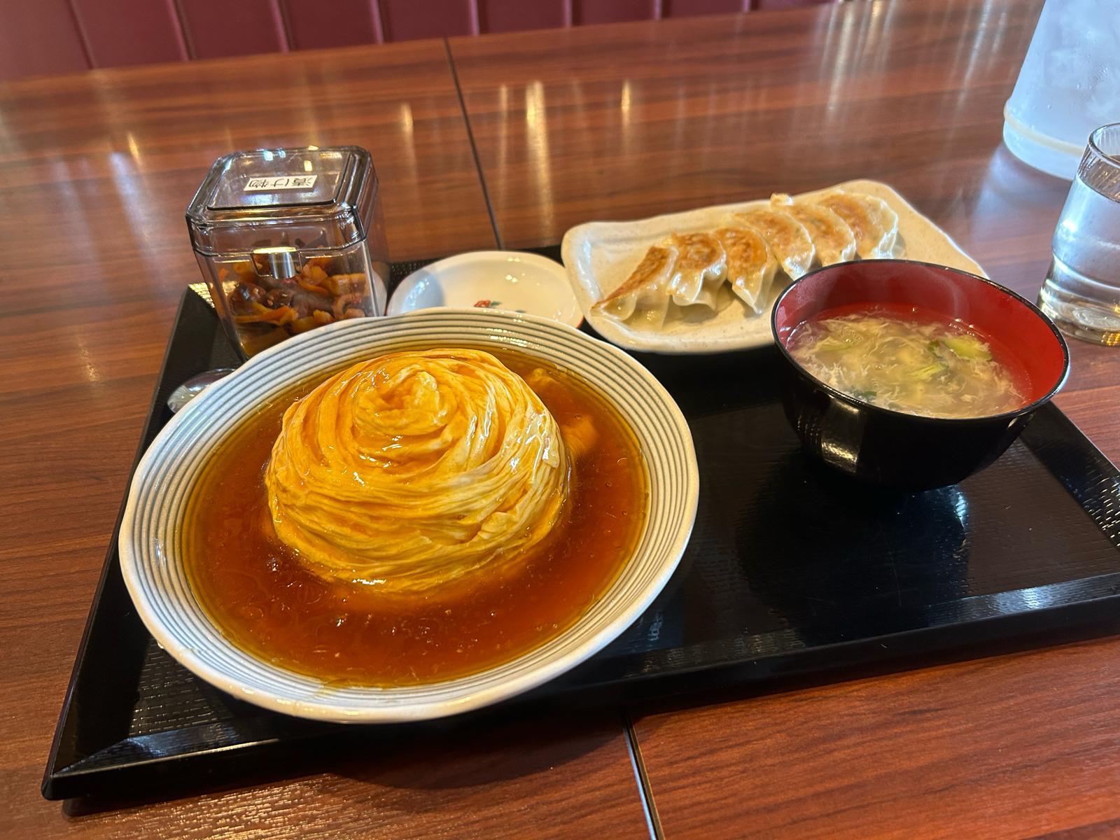 写真通りの天津飯