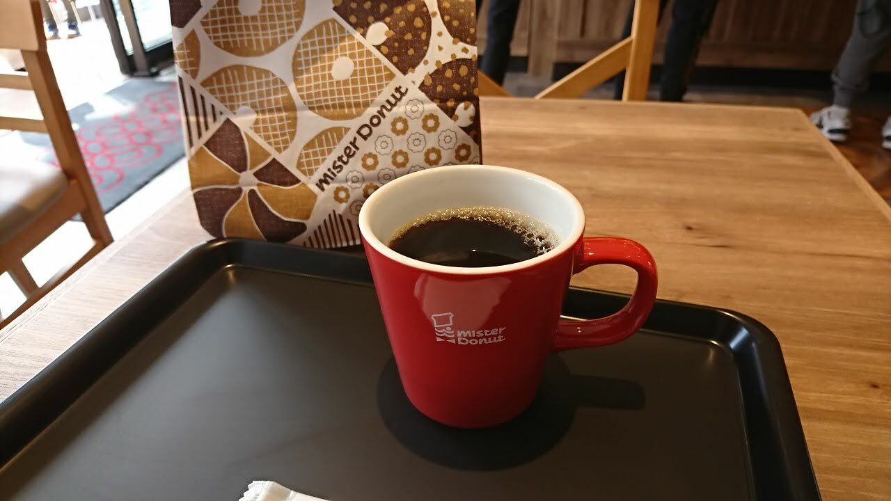店内カップがかわいい！　コーヒーもおいしいです。