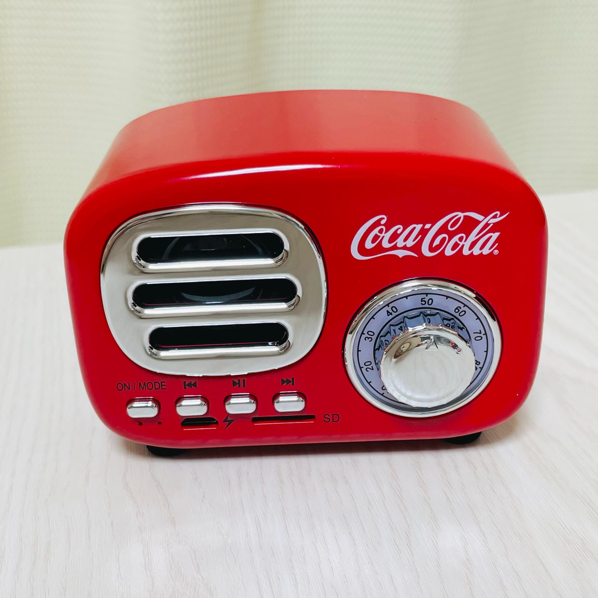 ☆ダイソー コカコーラ Bluetooth スピーカー 赤 未開封☆