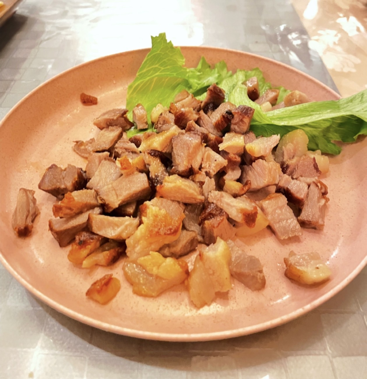 豚ロース素焼きステーキ150g（770円）