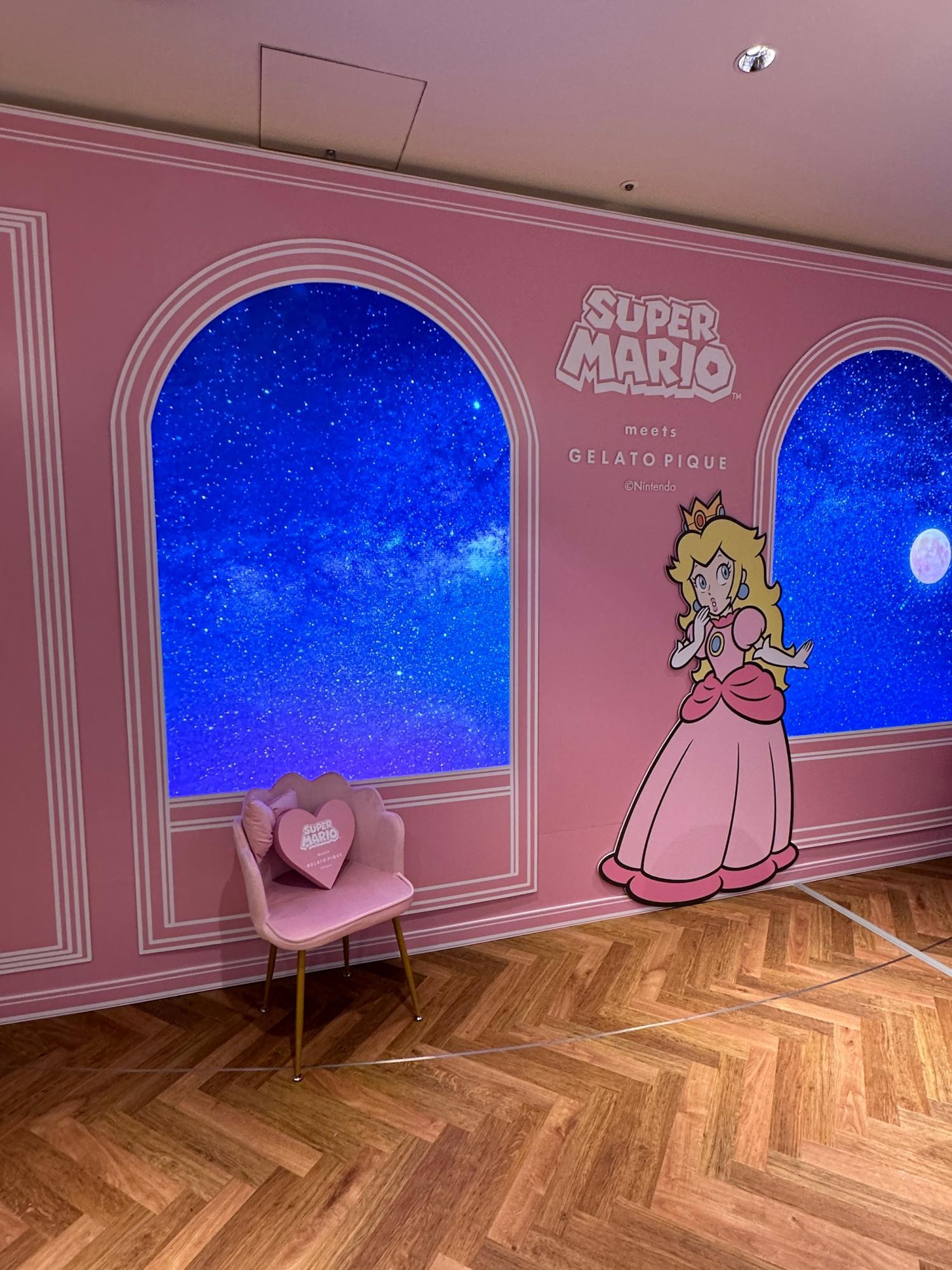 スーパーマリオ】ピーチ姫×ジェラートピケコラボ新発売!表参道 スーパーマリオ】ピーチ姫×ジェラートピケコラボ新発売!表参道