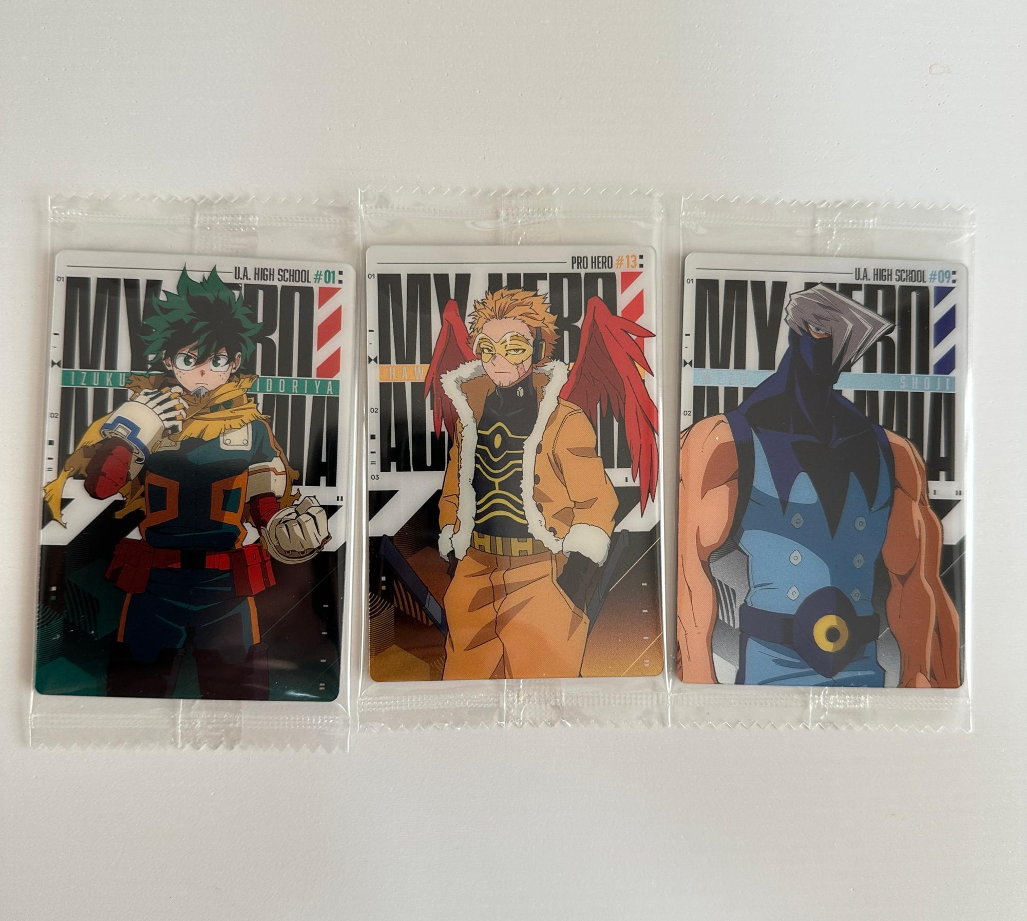 僕のヒーローアカデミア】新発売!ヒロアカウエハース3開封レポ 僕のヒーローアカデミア】新発売!ヒロアカウエハース3開封レポ
