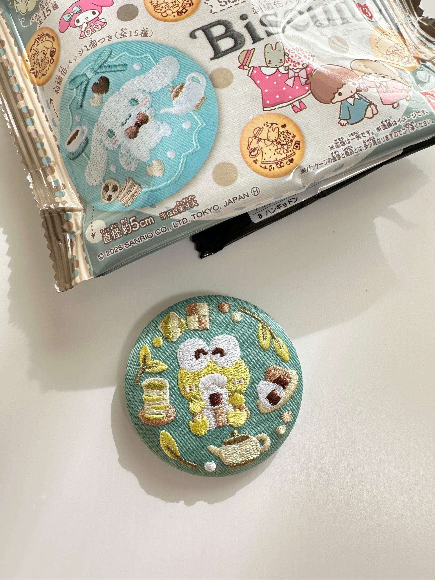 サンリオ×コンビニ】新商品!サンリオキャラクターズ 刺繍缶 サンリオ×コンビニ】新商品!サンリオキャラクターズ 刺繍缶