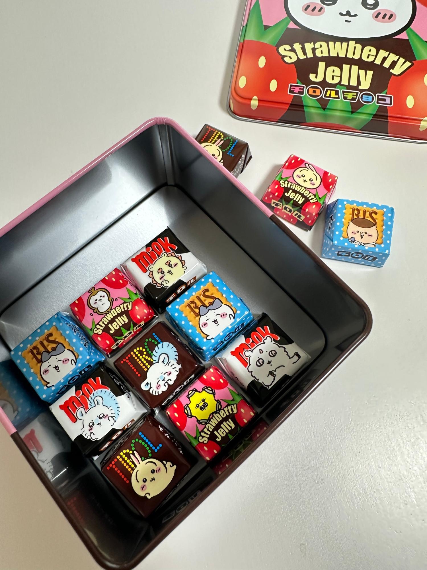 チロルチョコ ちいかわ ちろるちょこ缶 1缶 （ちいかわ