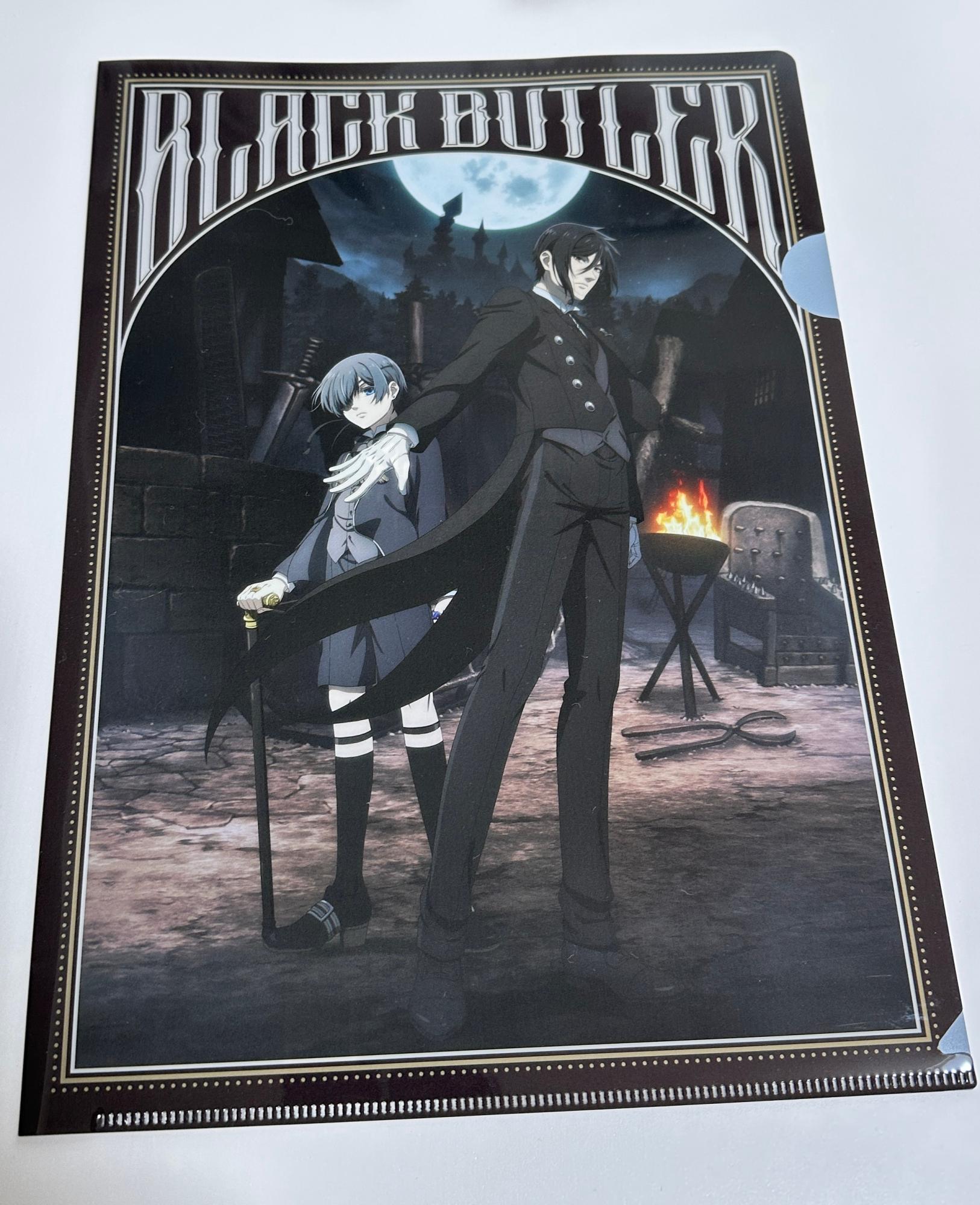 黒執事 クリアファイル まとめ売り 黒執事 Black Label」クリアファイル2枚セット -Rich Black- #4