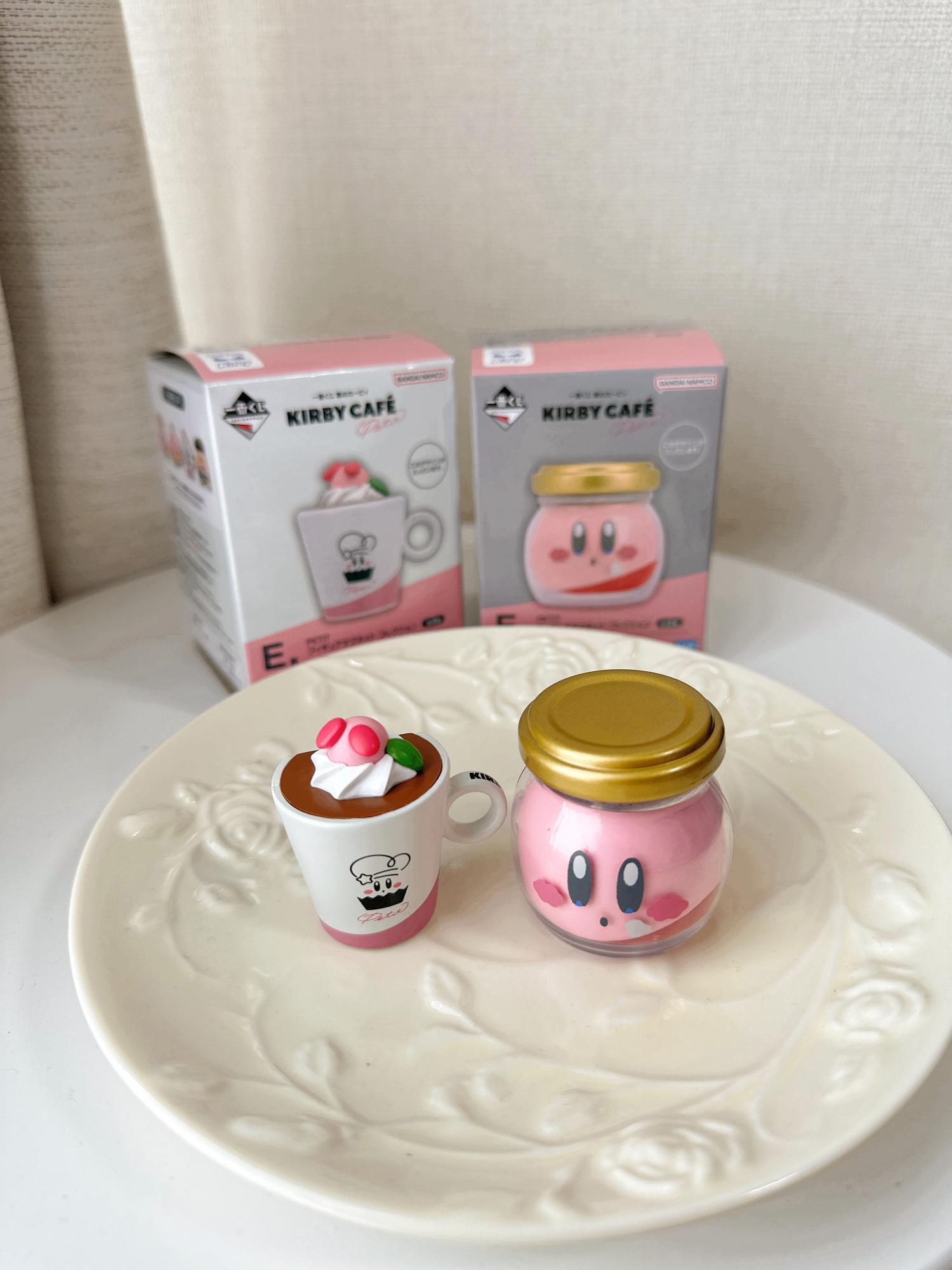 KIRBY CAFÉ カービィカフェ 一番くじ B賞 ・C賞2個セット ローソン×一番くじ】コンビニで星のカービィ・カービィカフェの