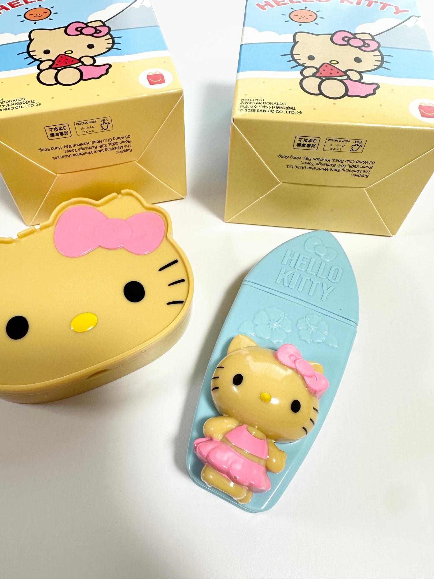 ハローキティ×マクドナルド】本日新発売！人気爆発の日焼け