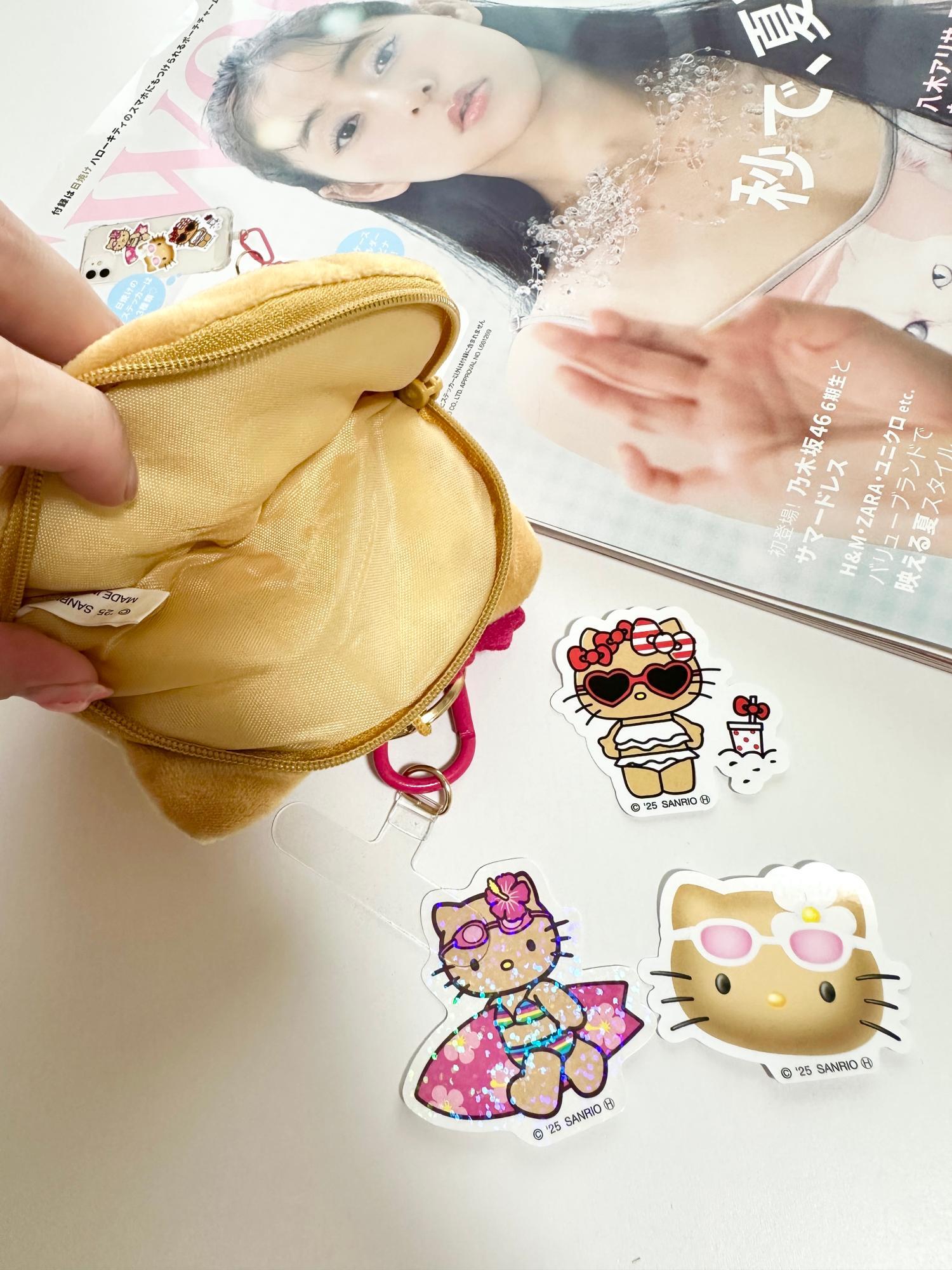 雑誌付録】ハローキティ×宝島社スウィートの日焼けキティ付録が