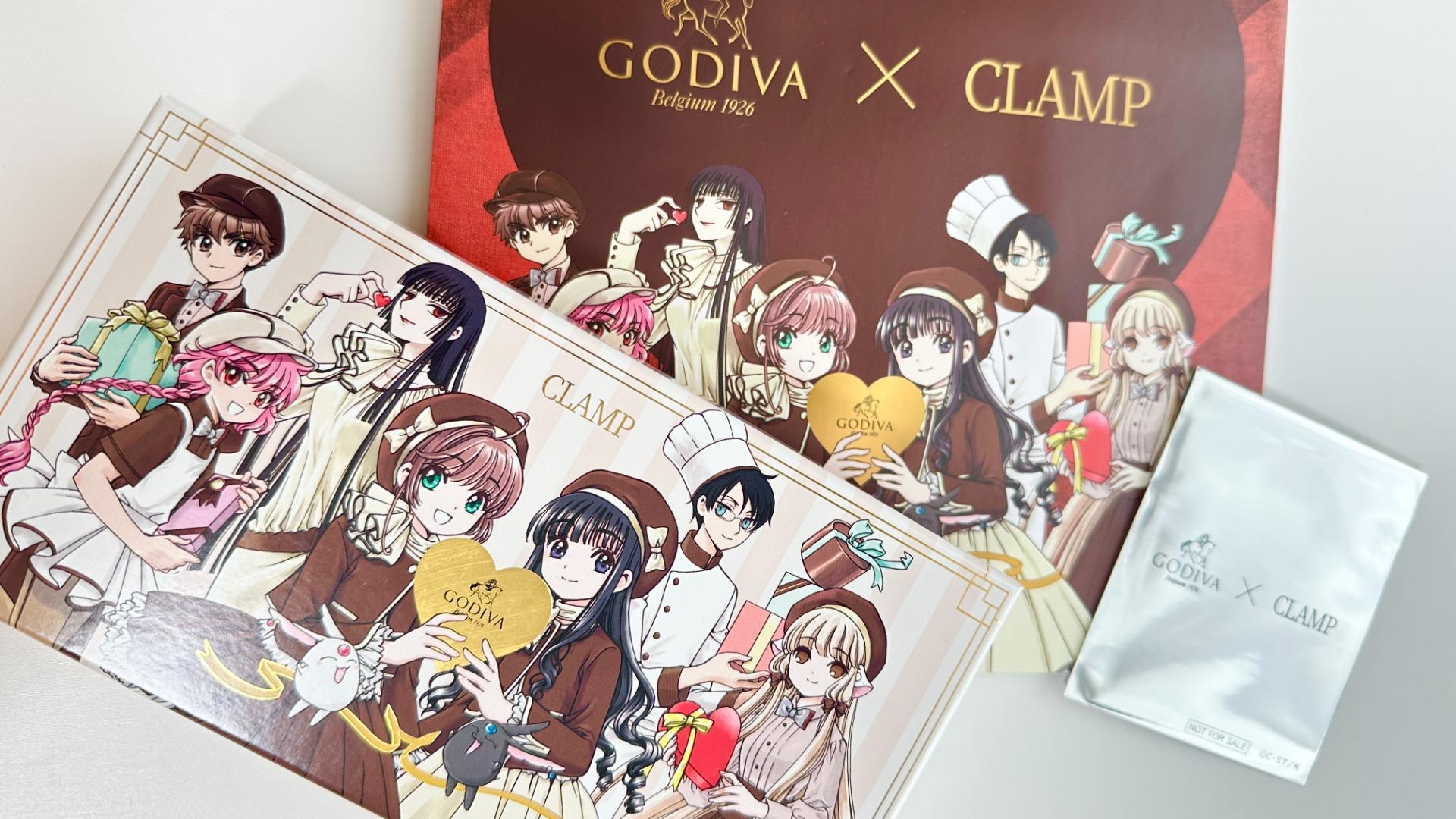 ゴディバ　GODIVA　CLAMP コラボチョコレート CLAMP コラボレーション