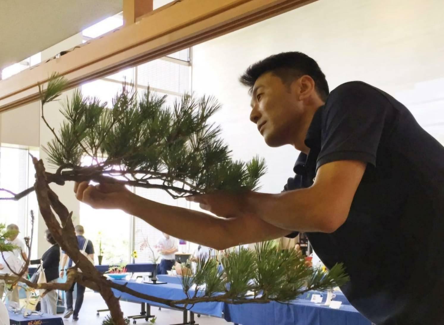 過去の男花展の様子