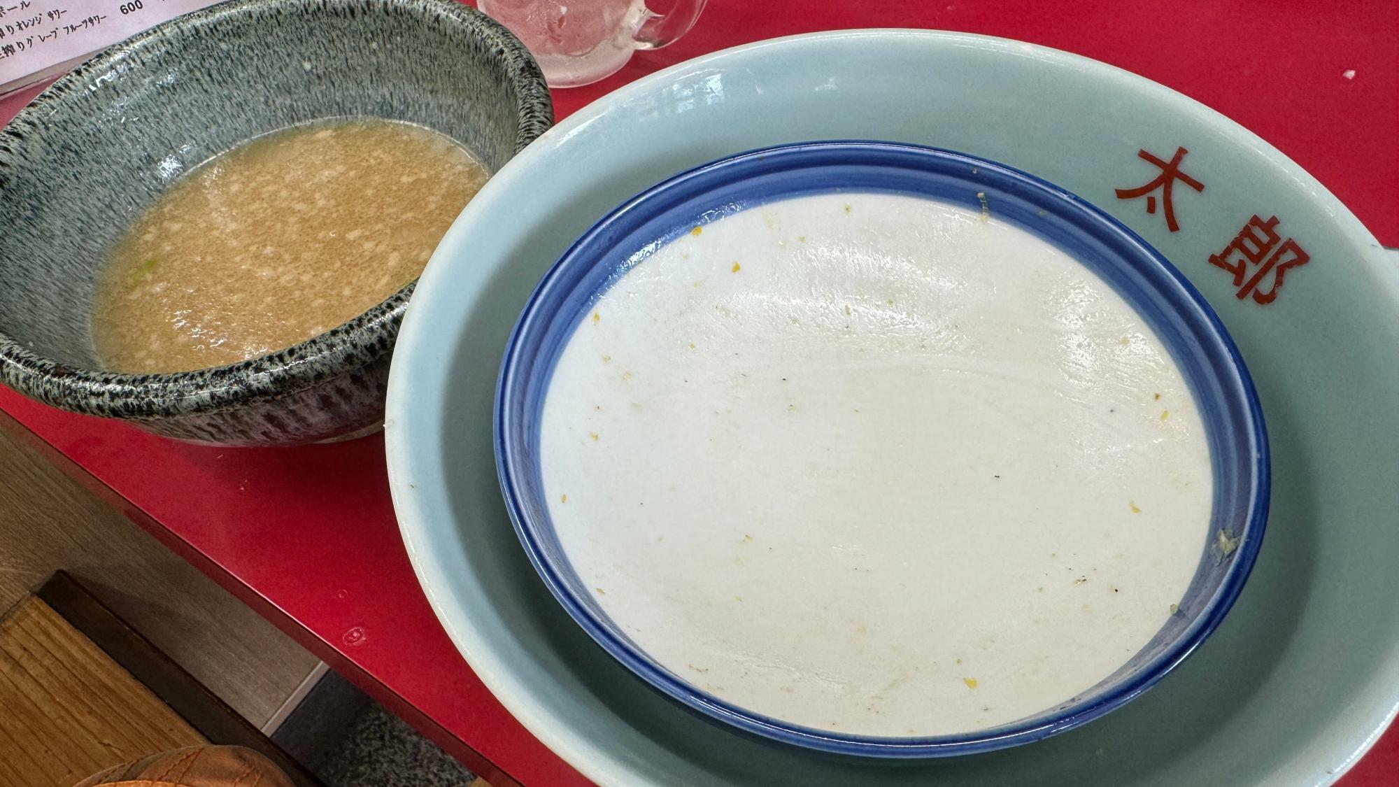 ラーメンショップ太郎坂戸店完食器