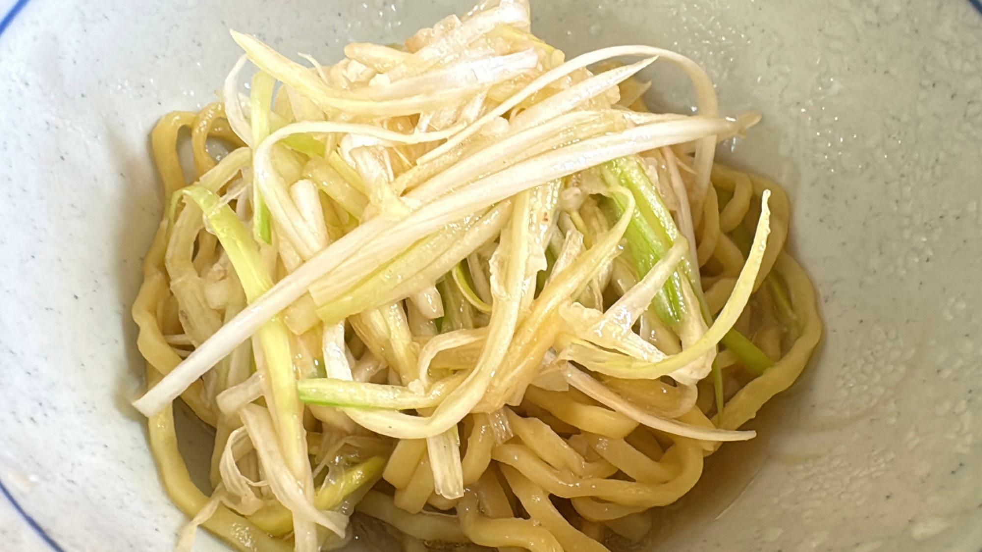 ラーメンショップ湯沢駅前店ネギチャーシューシェア分