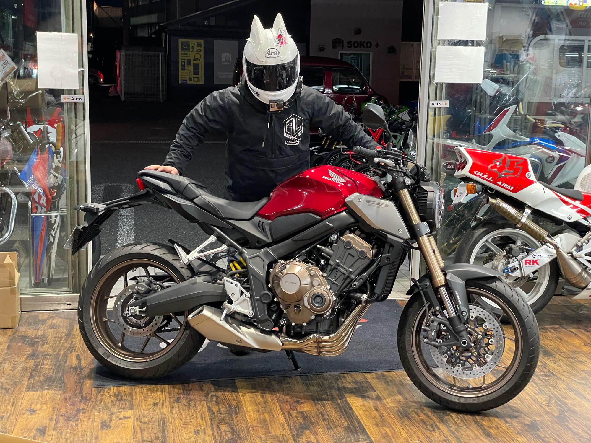 受け渡し予定】中古 大型バイク HONDA CB650R