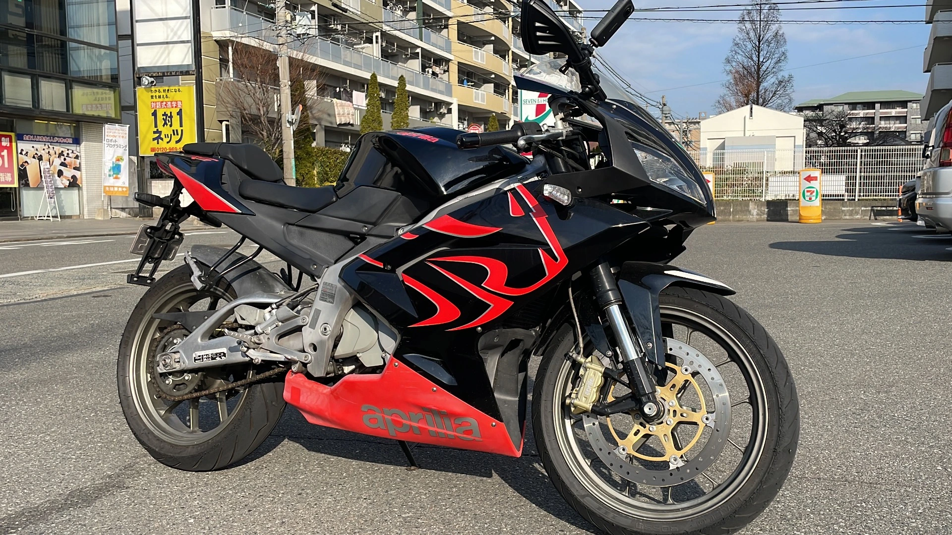 アプリリア RS125 改155cc バイク 2ストローク サーキット用 トップ