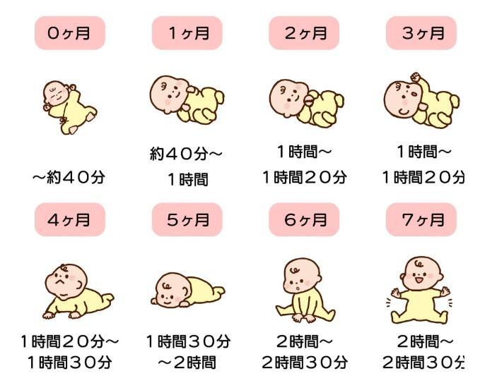 ※ＩＰＨＩ乳幼児睡眠コンサルタントの提供する情報を基にしています