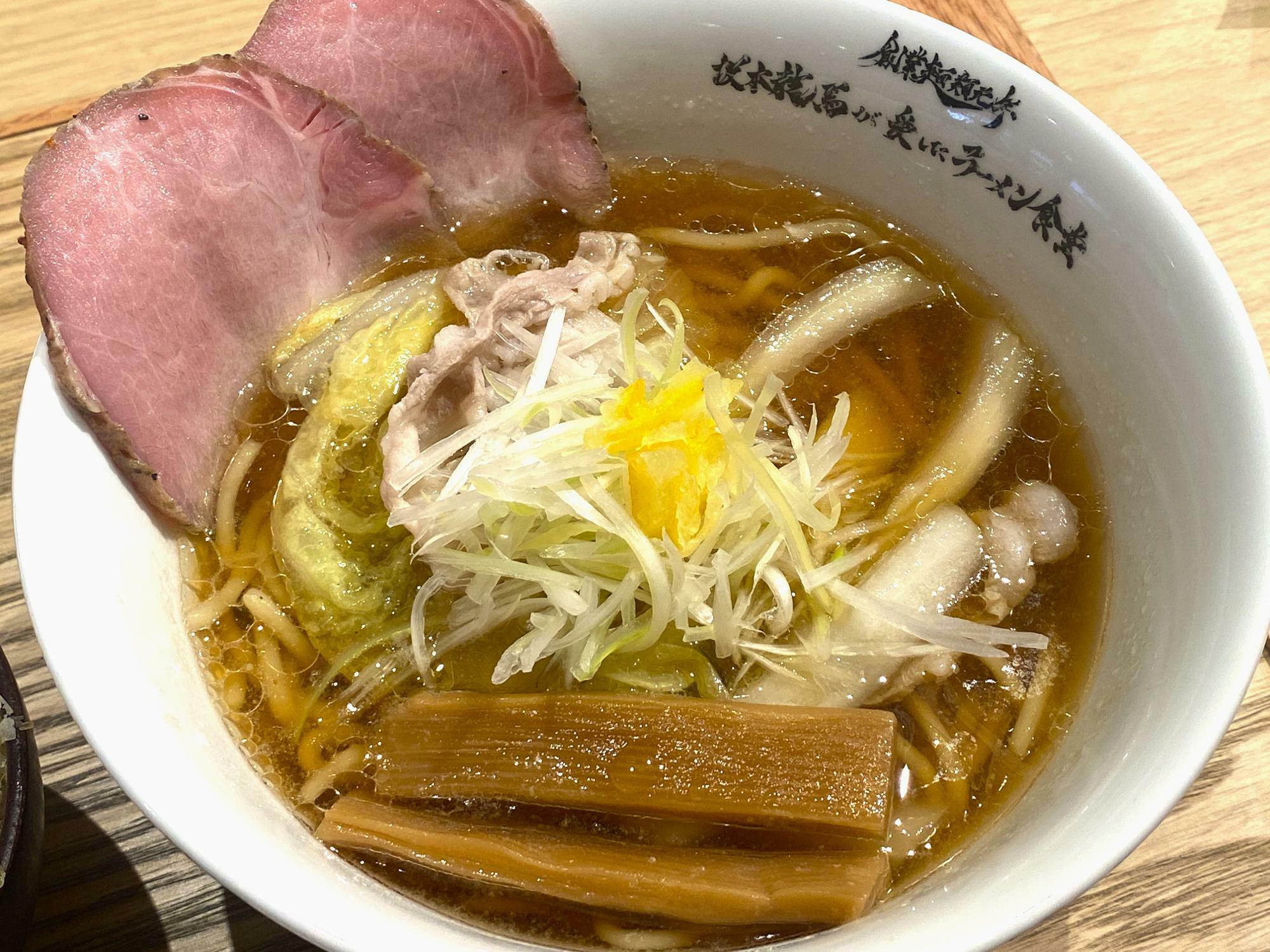 醤油らー麺YOSAKOI醤油（890円）