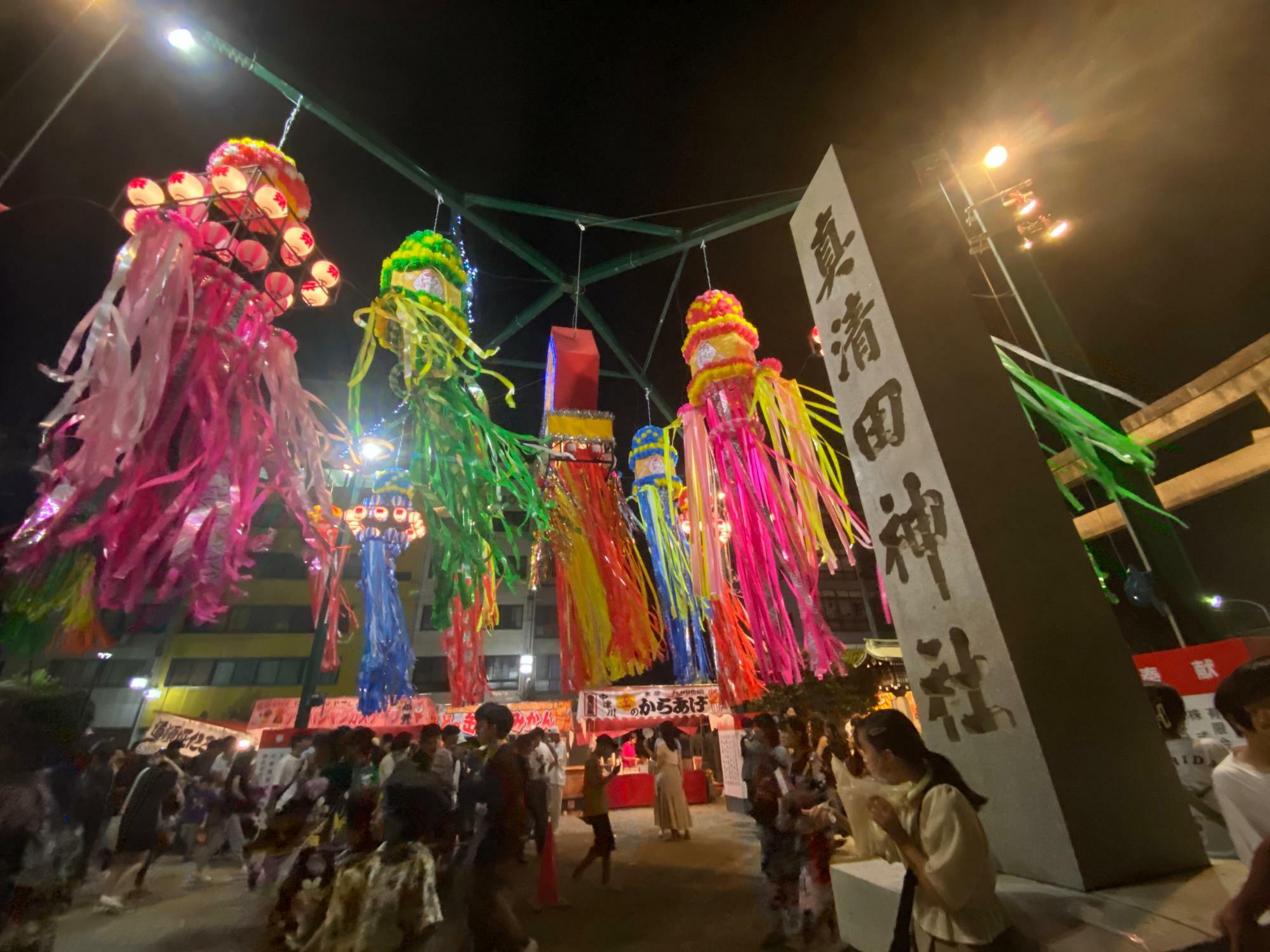 真清田神社の「七夕まつり」