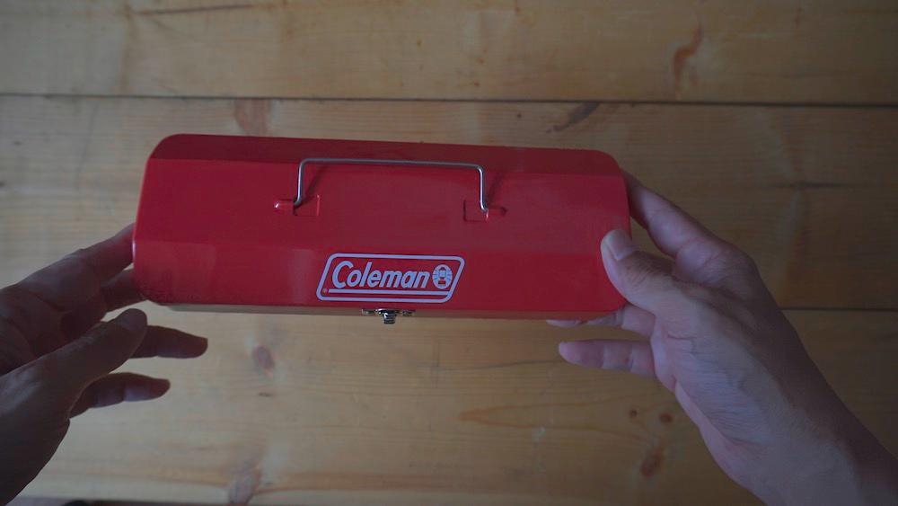 BE-PAL10号付録:『コールマン特製スチールギアBOX』を野遊び用