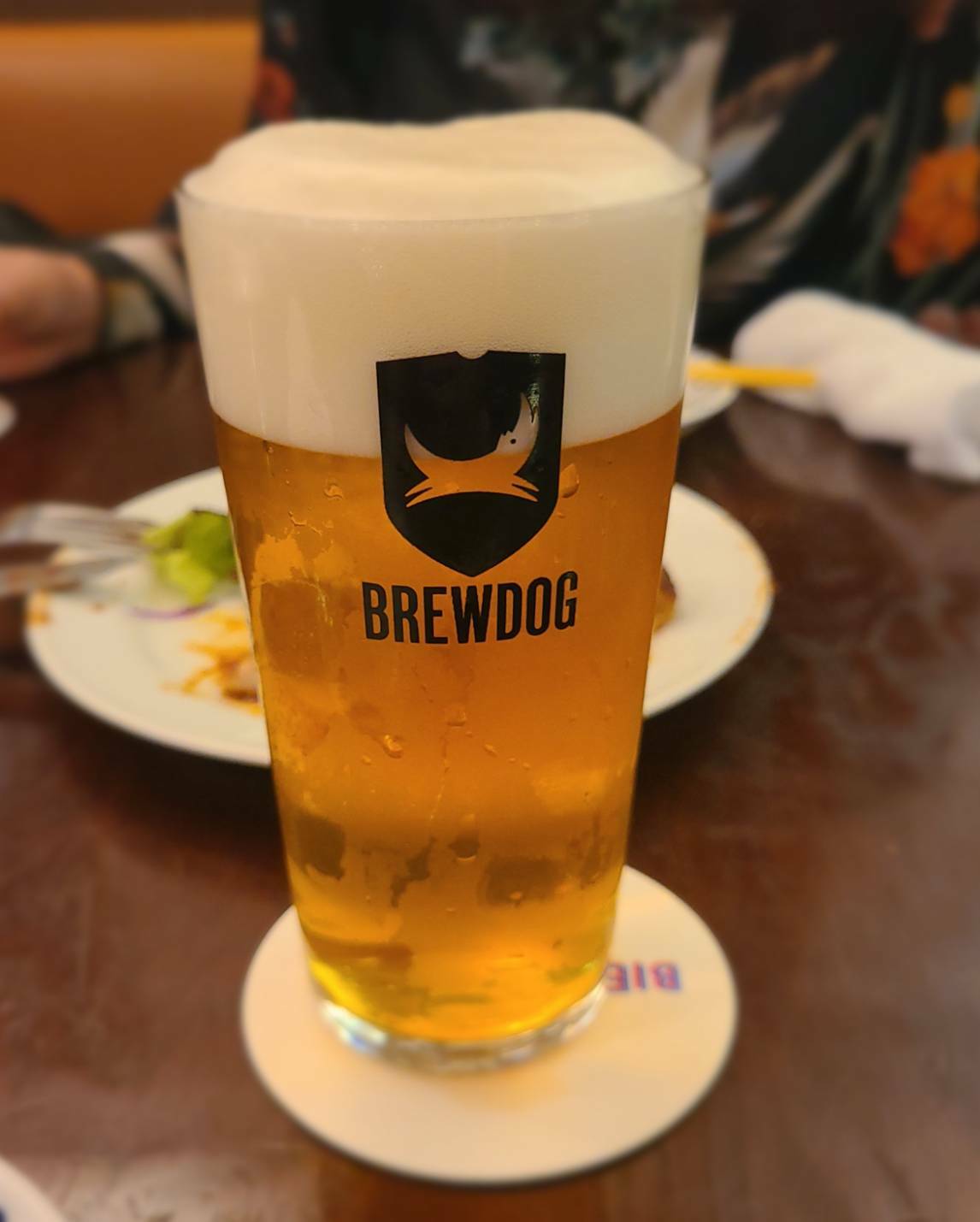 この日はタイミング的にマルエフがなかったためBREWDOGも頂きました。