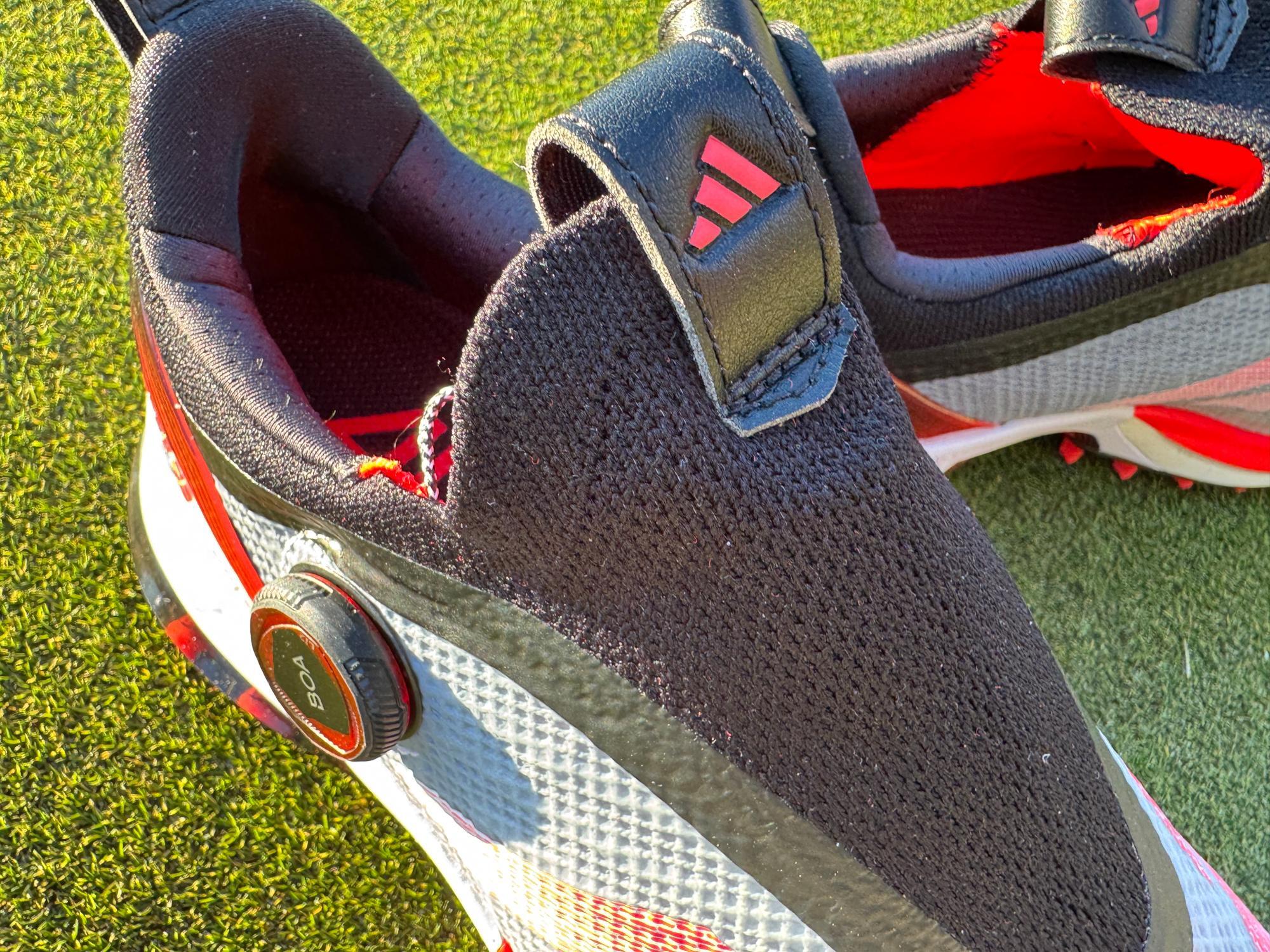 一度のみ使用adidasゴルフ　アディゼロZG25BOA 28センチ　渋野日向子 最後の一打まで自信を持って全力で挑めるゴルフシューズ
