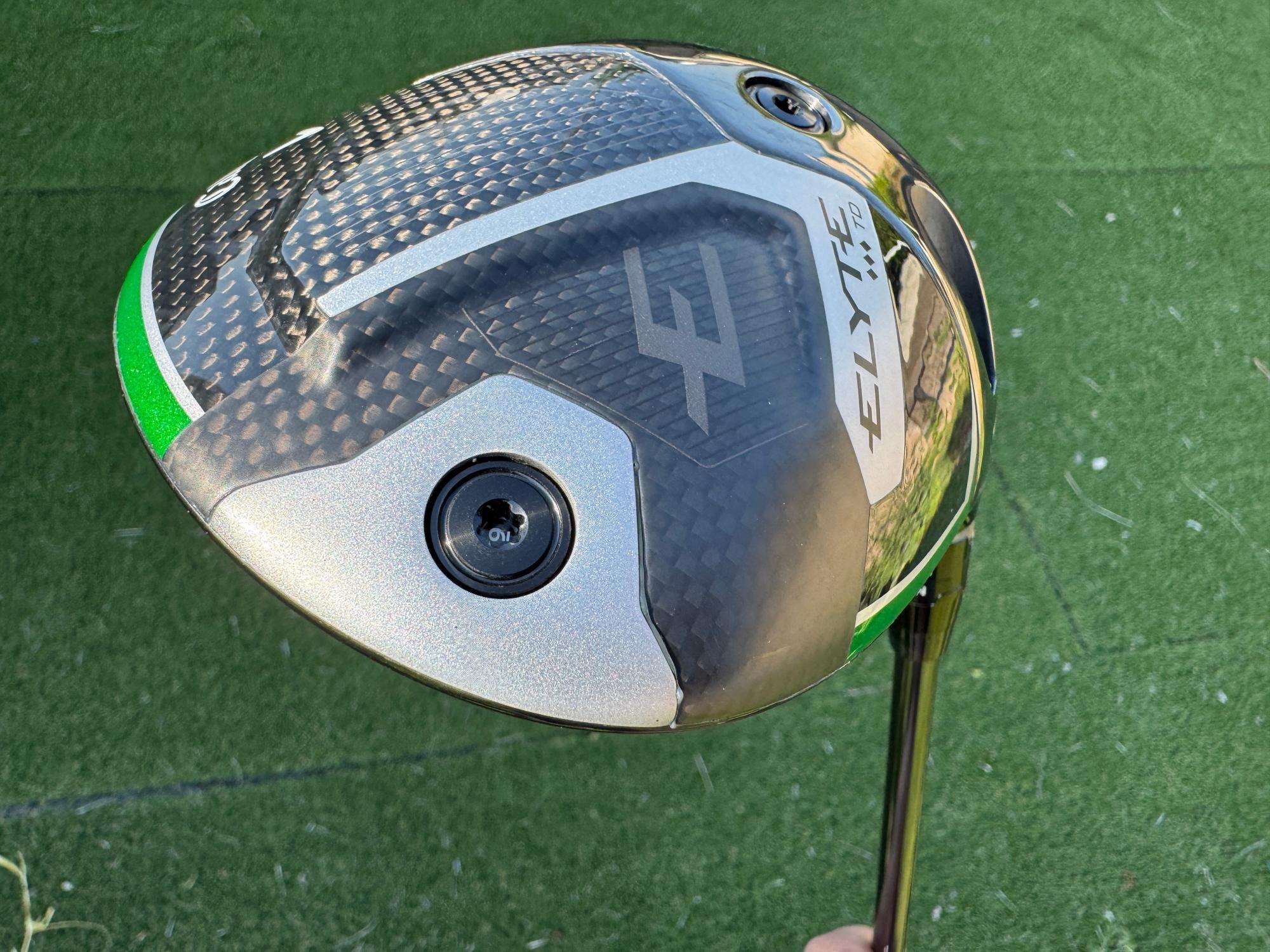 キャロウェイELYTE TD ドライバー 10° キャロウェイの「ELYTE◇◇◇TDドライバー」は捕まりと優しさがちょい