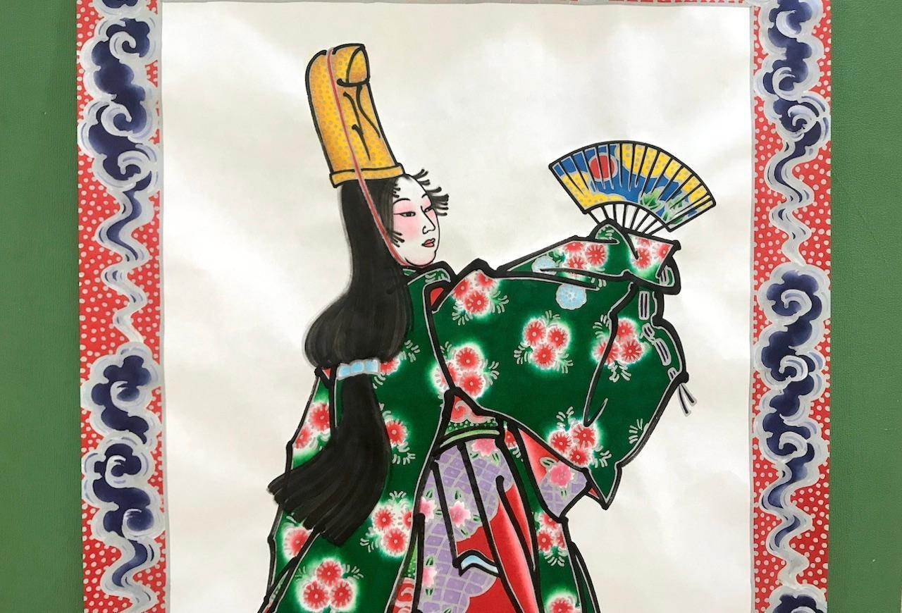 弘前市】弘前ヒロロで津軽のねぷた絵展が開催中。園児達の描いた
